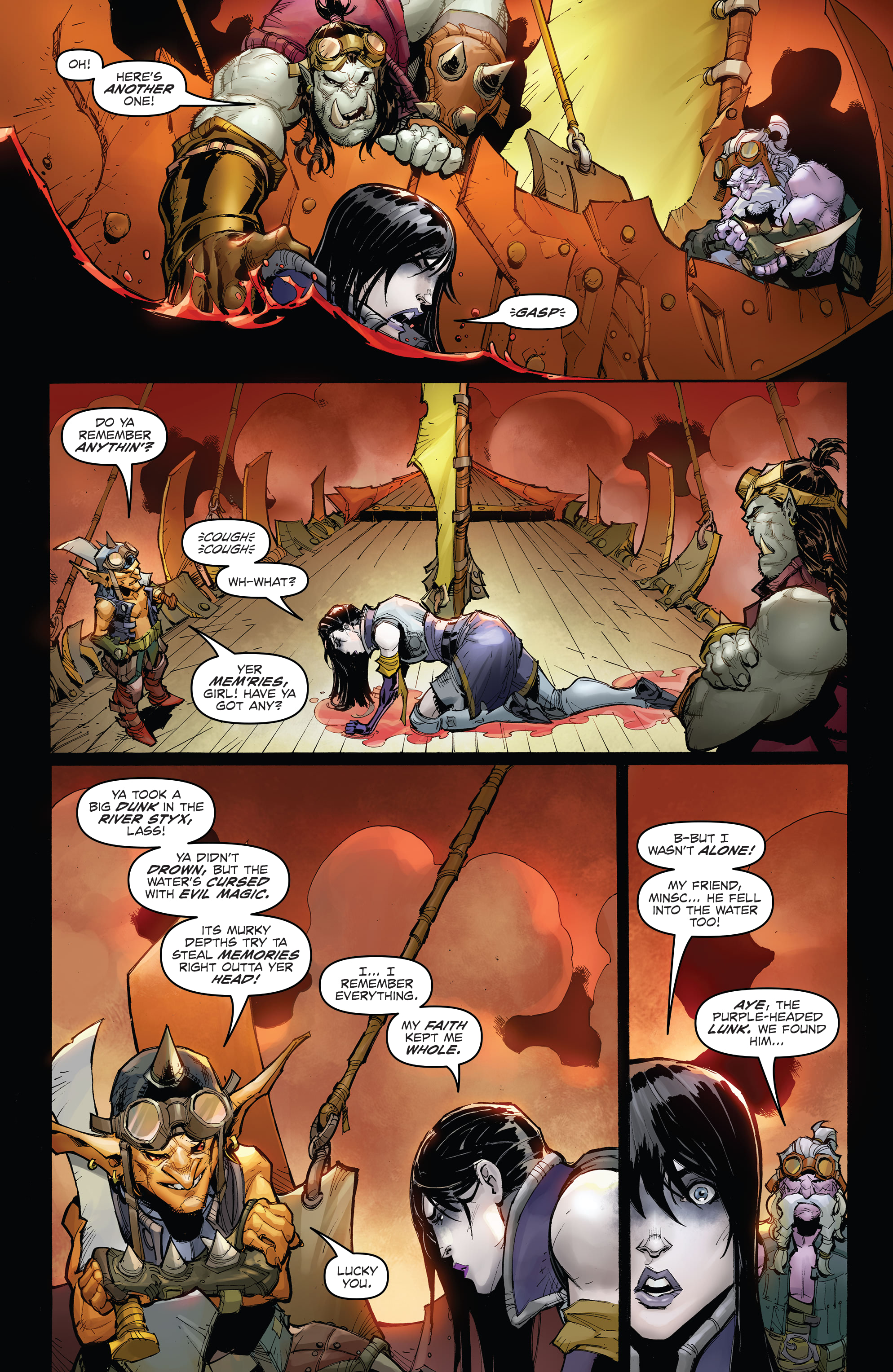 Read online Dungeons & Dragons: Infernal Tides comic -  Issue #4 - 20