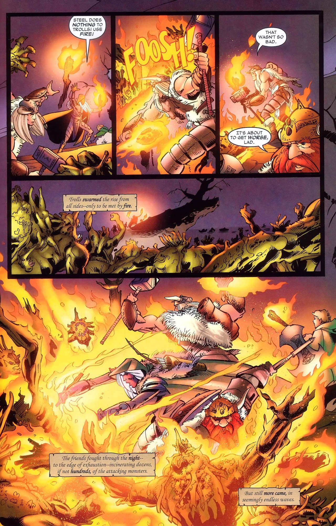 Read online Forgotten Realms: Streams of Silver comic -  Issue #2 - 31