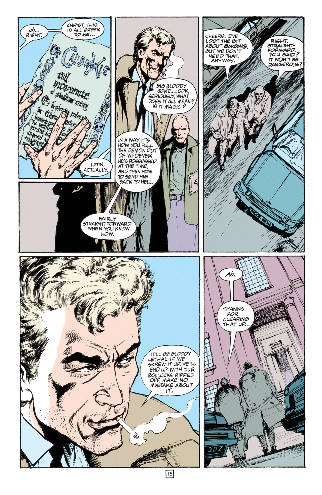 Read online Hellblazer comic -  Issue #54 - 16