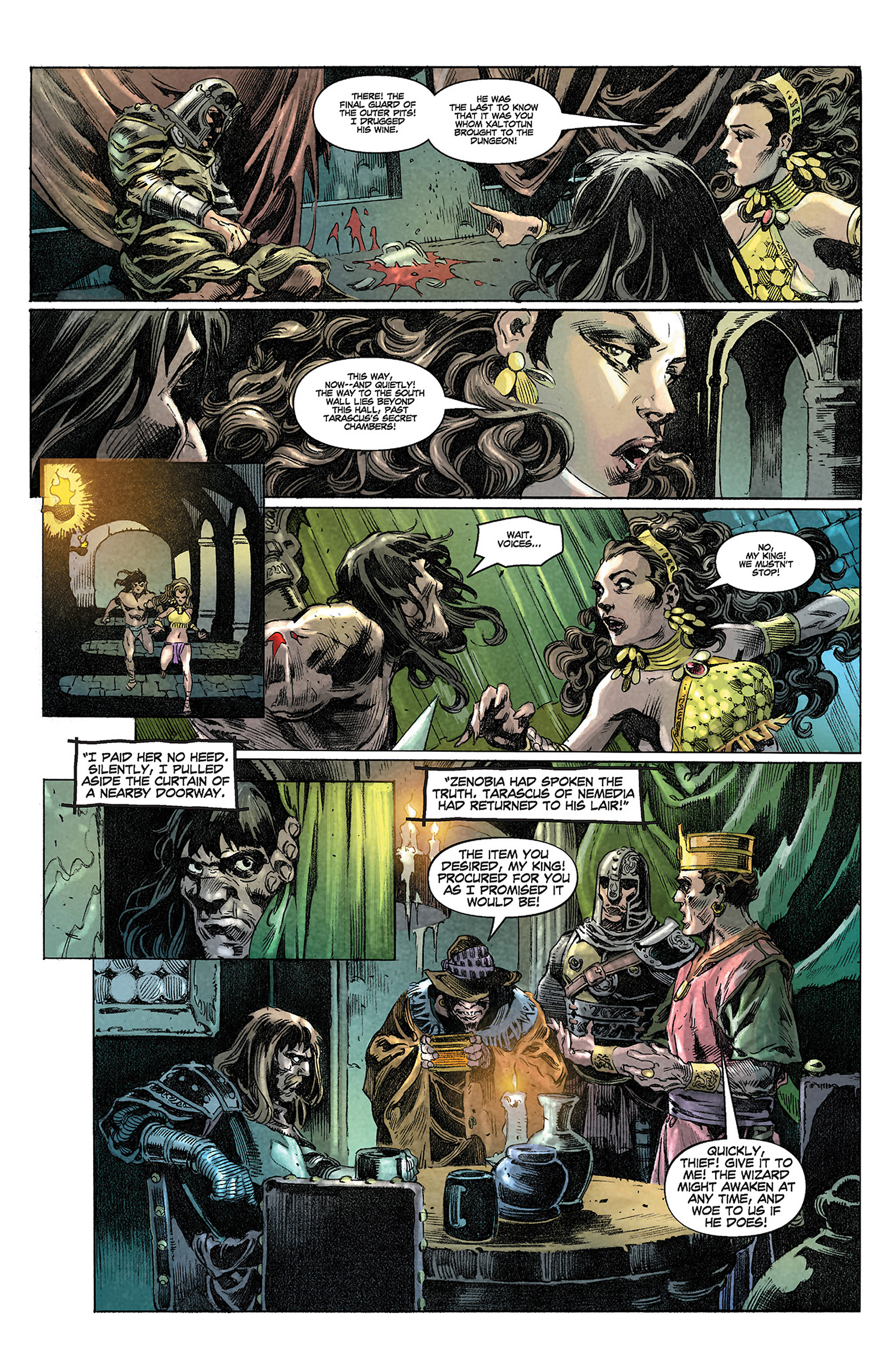 Read online King Conan: The Hour of the Dragon comic -  Issue #3 - 11