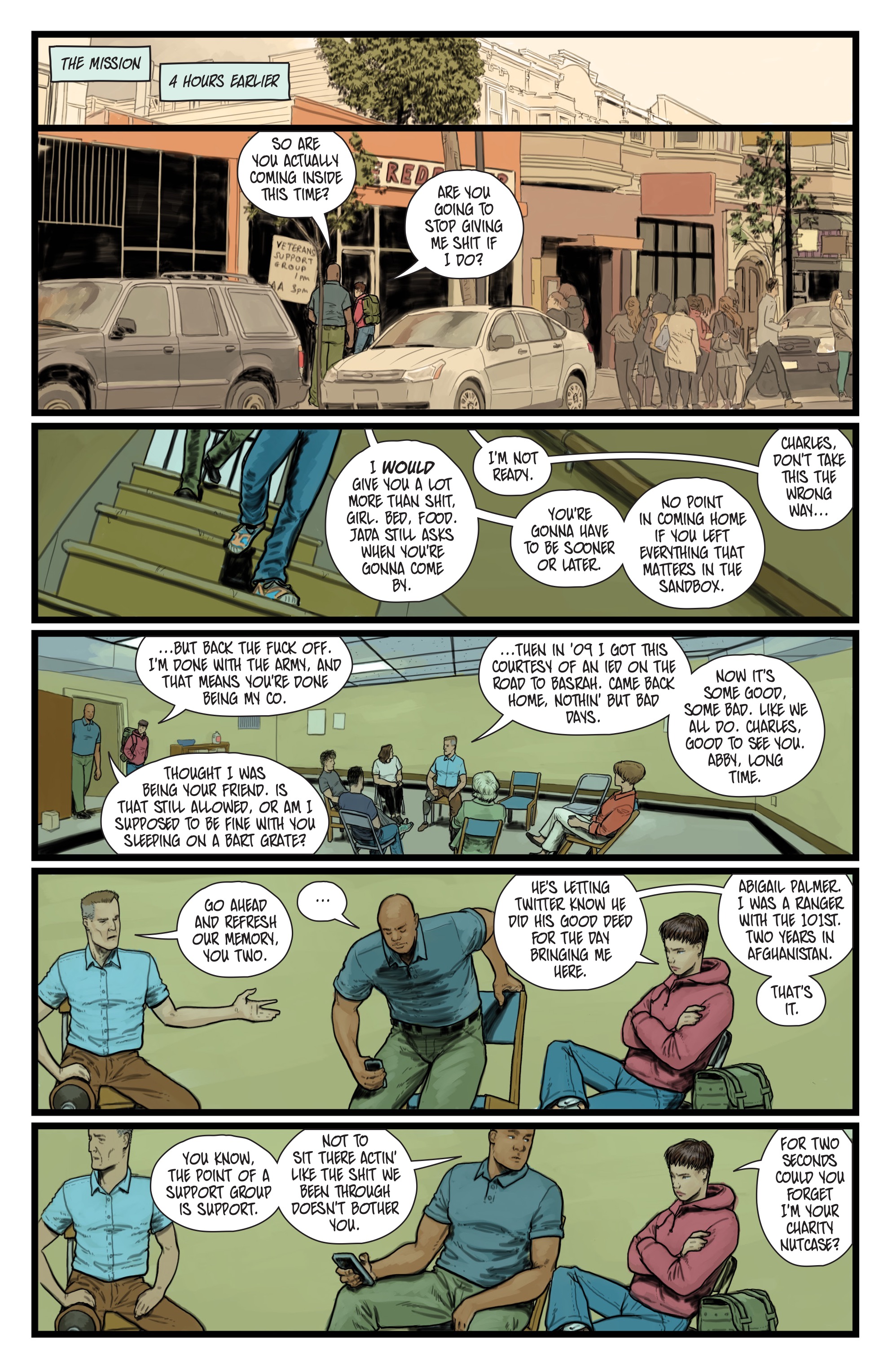 Read online Throwaways comic -  Issue #1 - 7