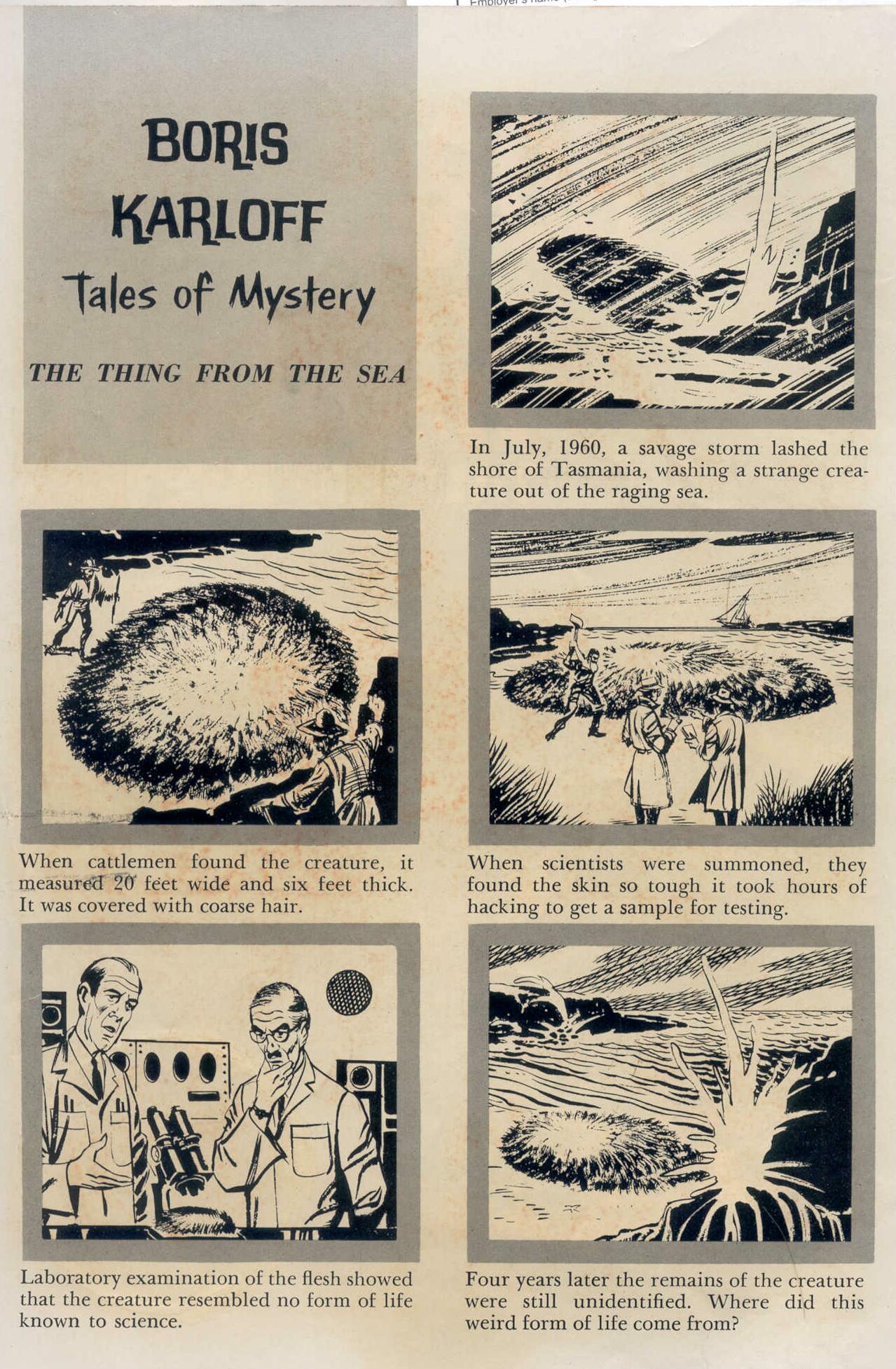 Read online Boris Karloff Tales of Mystery comic -  Issue #17 - 2