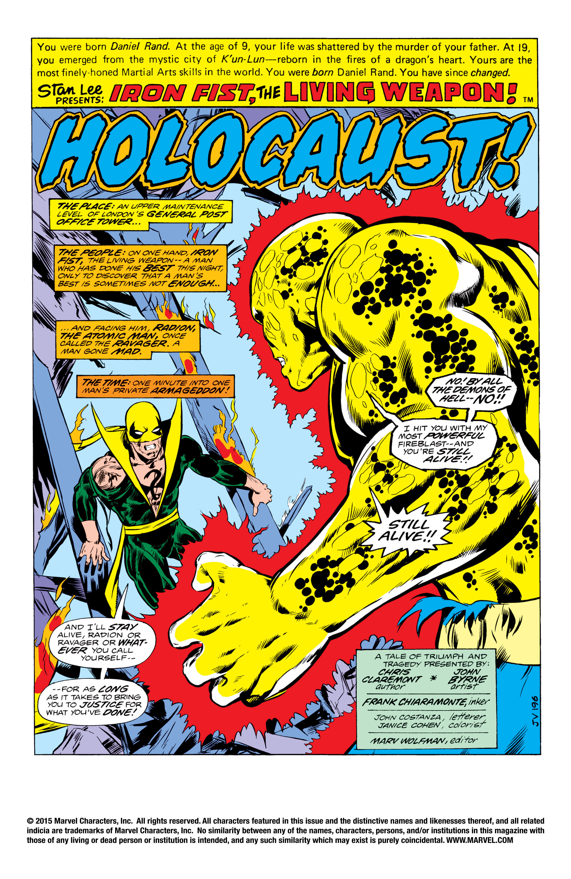 Read online Iron Fist (1975) comic -  Issue #4 - 2