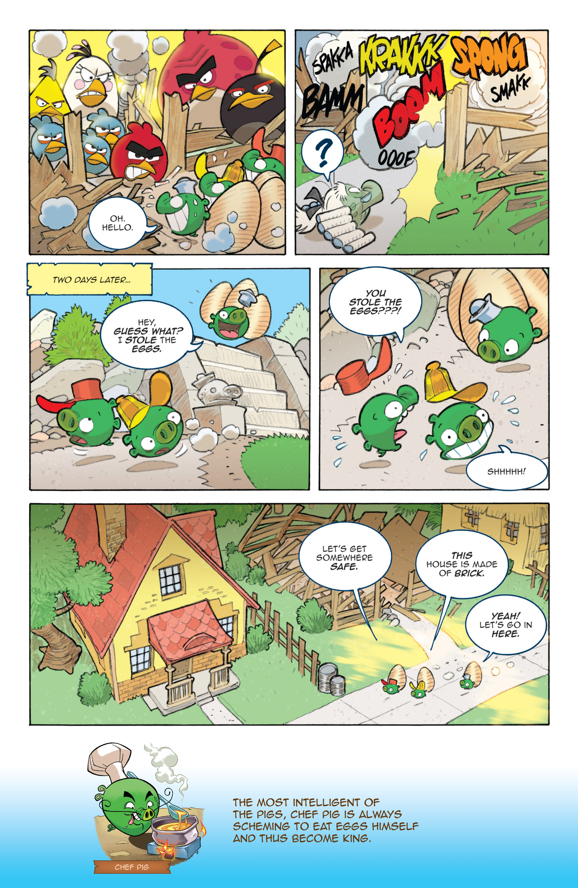 Read online Angry Birds Comics (2014) comic -  Issue #12 - 18