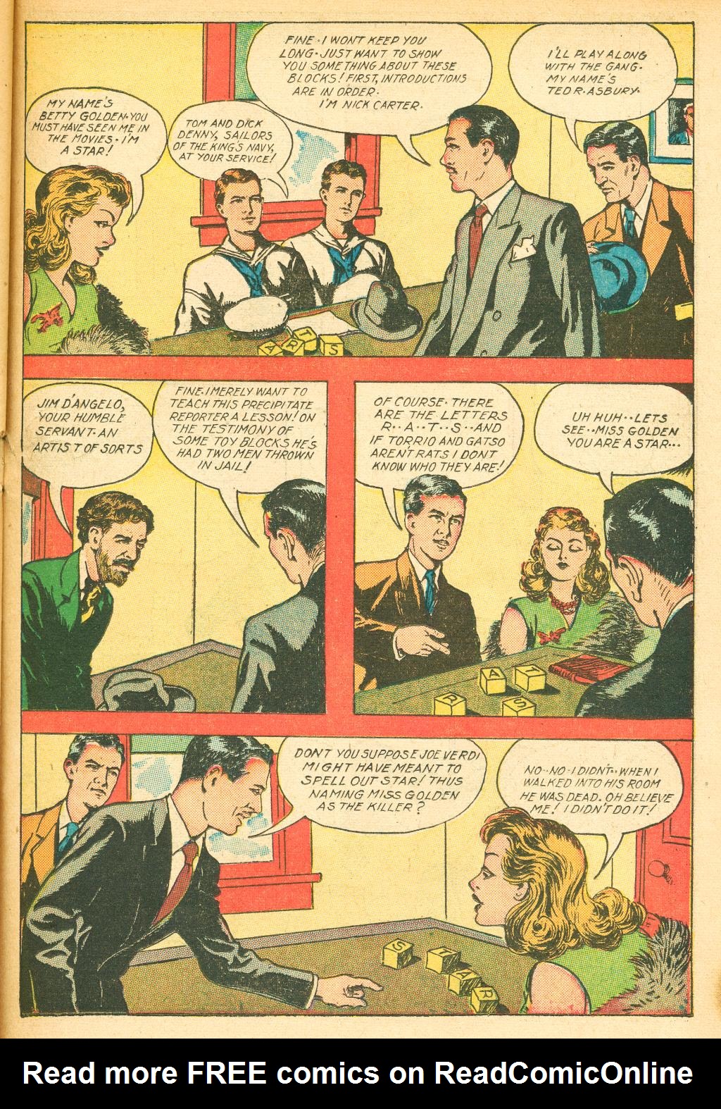 Read online Shadow Comics comic -  Issue #55 - 31