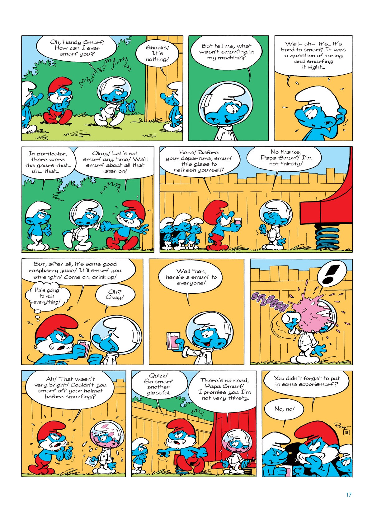 Read online The Smurfs comic -  Issue #7 - 17