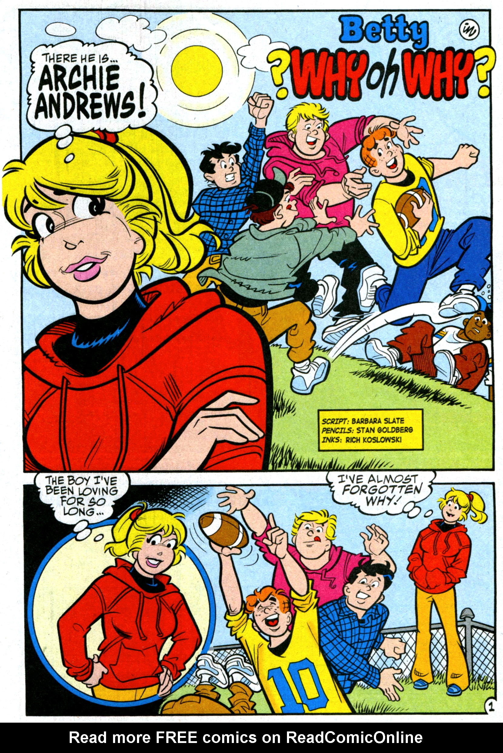 Read online Betty comic -  Issue #169 - 10