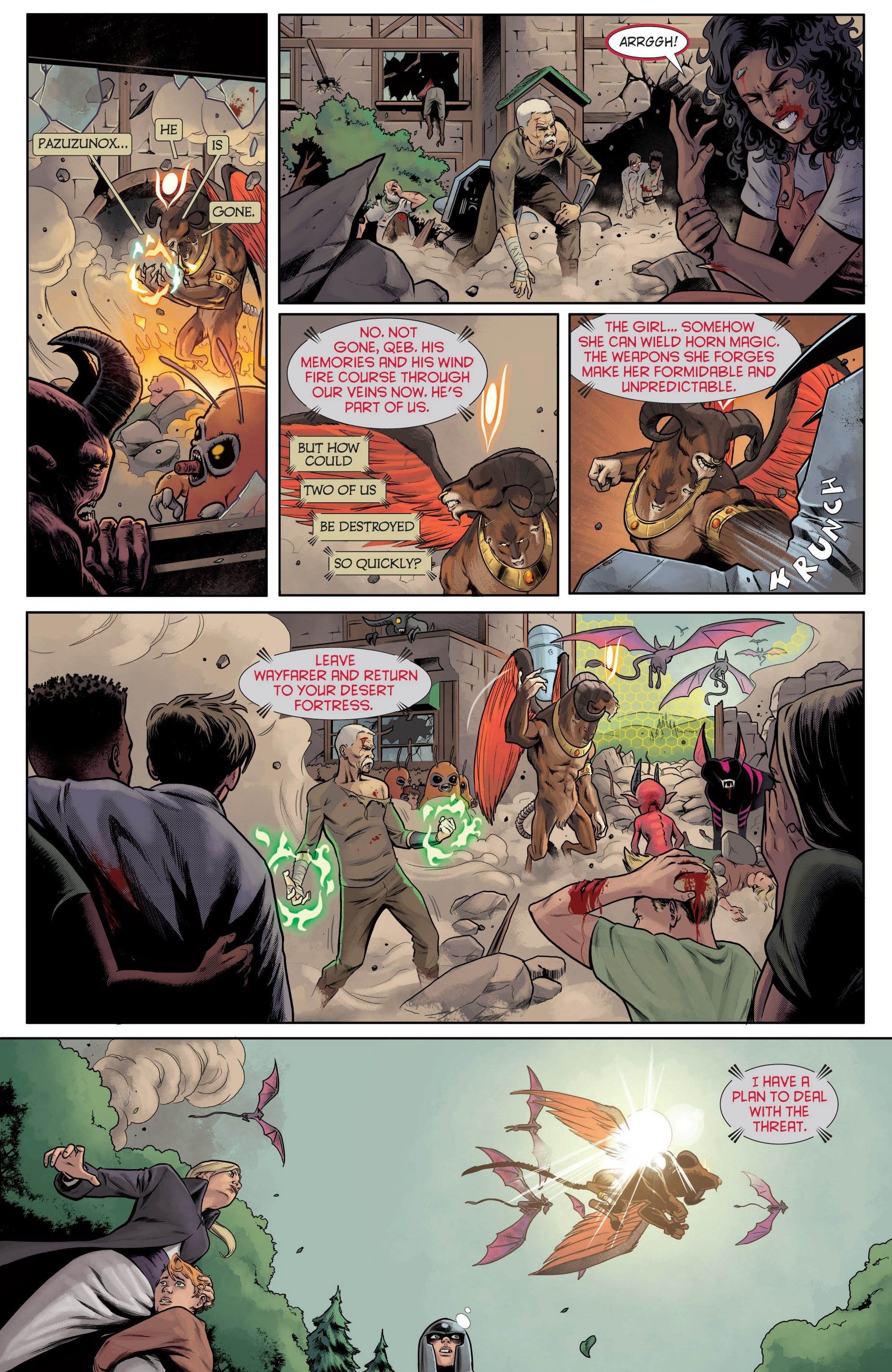 Read online By the Horns comic -  Issue #5 - 5
