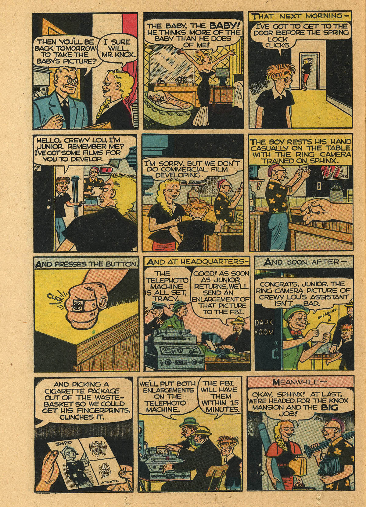 Read online Dick Tracy comic -  Issue #74 - 23