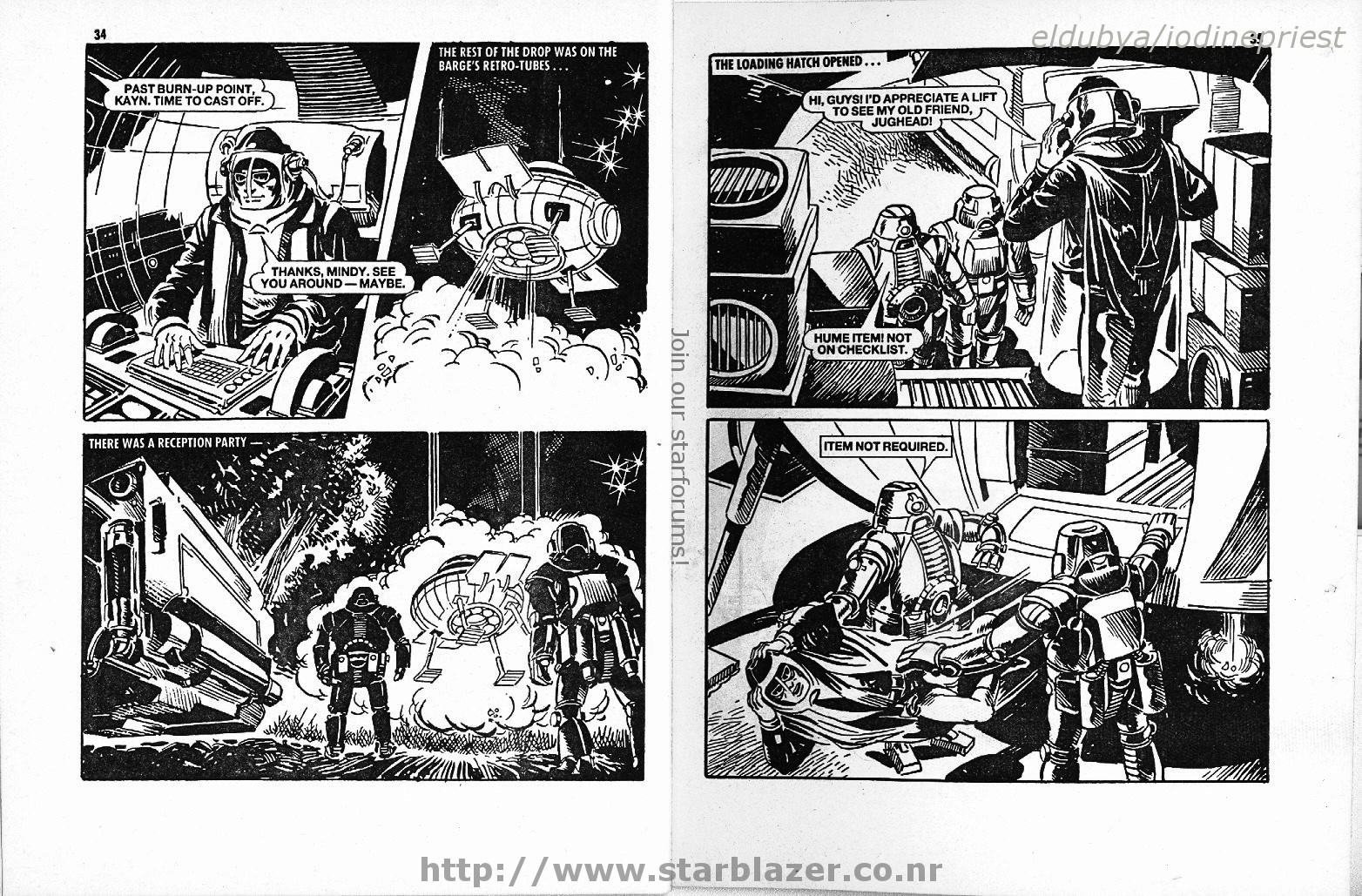 Read online Starblazer comic -  Issue #203 - 19