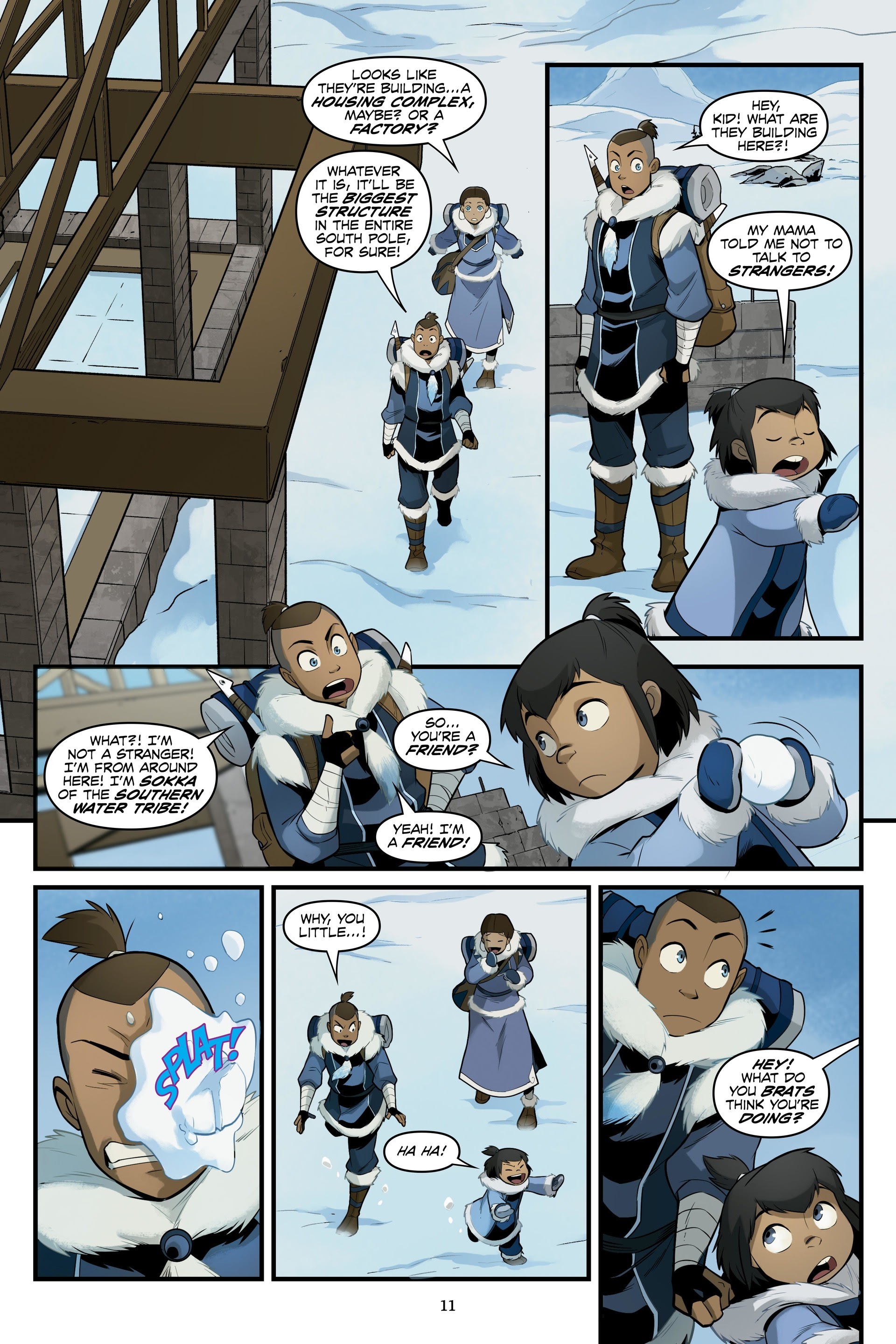 Read online Avatar: The Last Airbender--North and South Omnibus comic -  Issue # TPB (Part 1) - 12