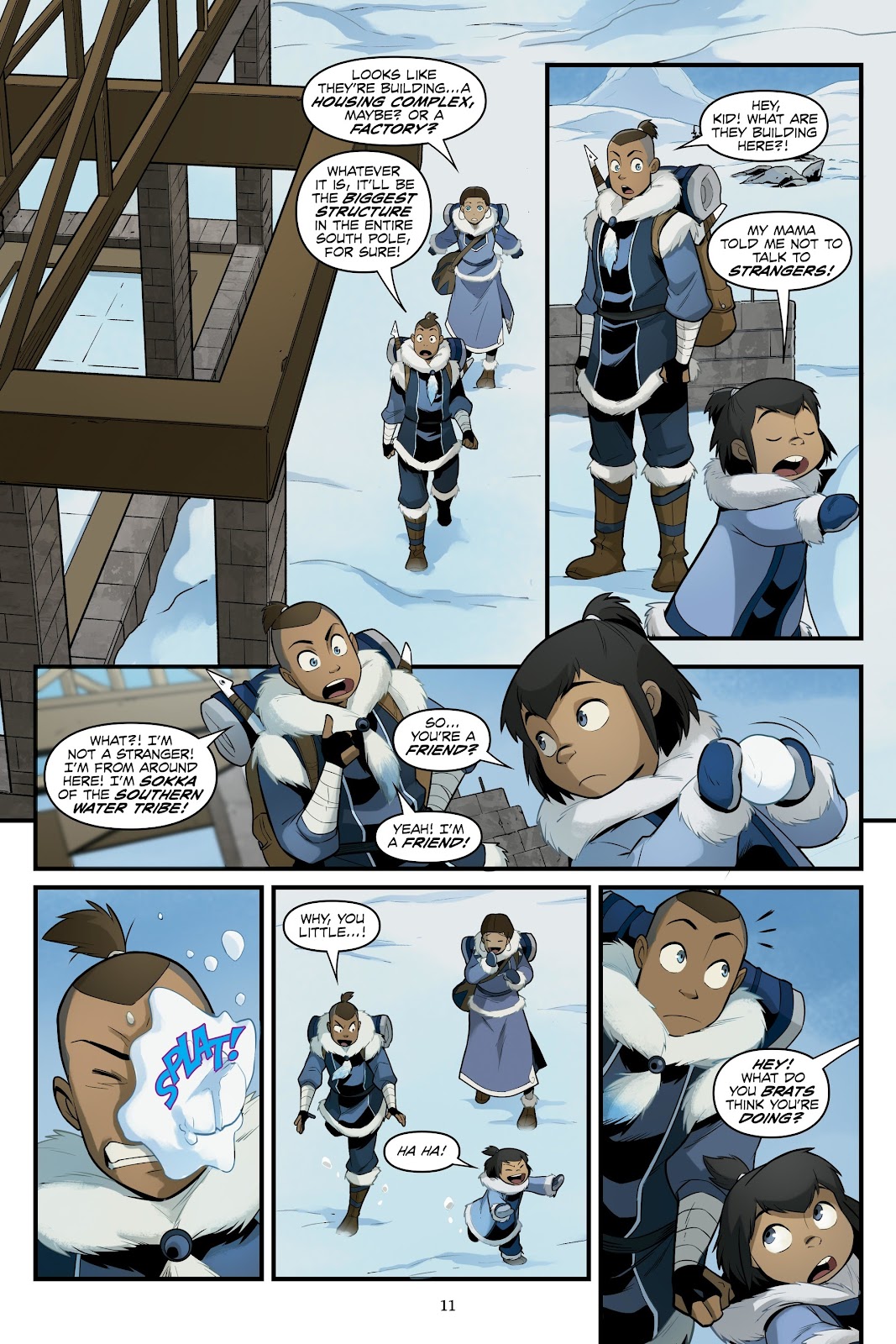 Avatar: The Last Airbender--North and South Omnibus issue TPB (Part 1) - Page 12