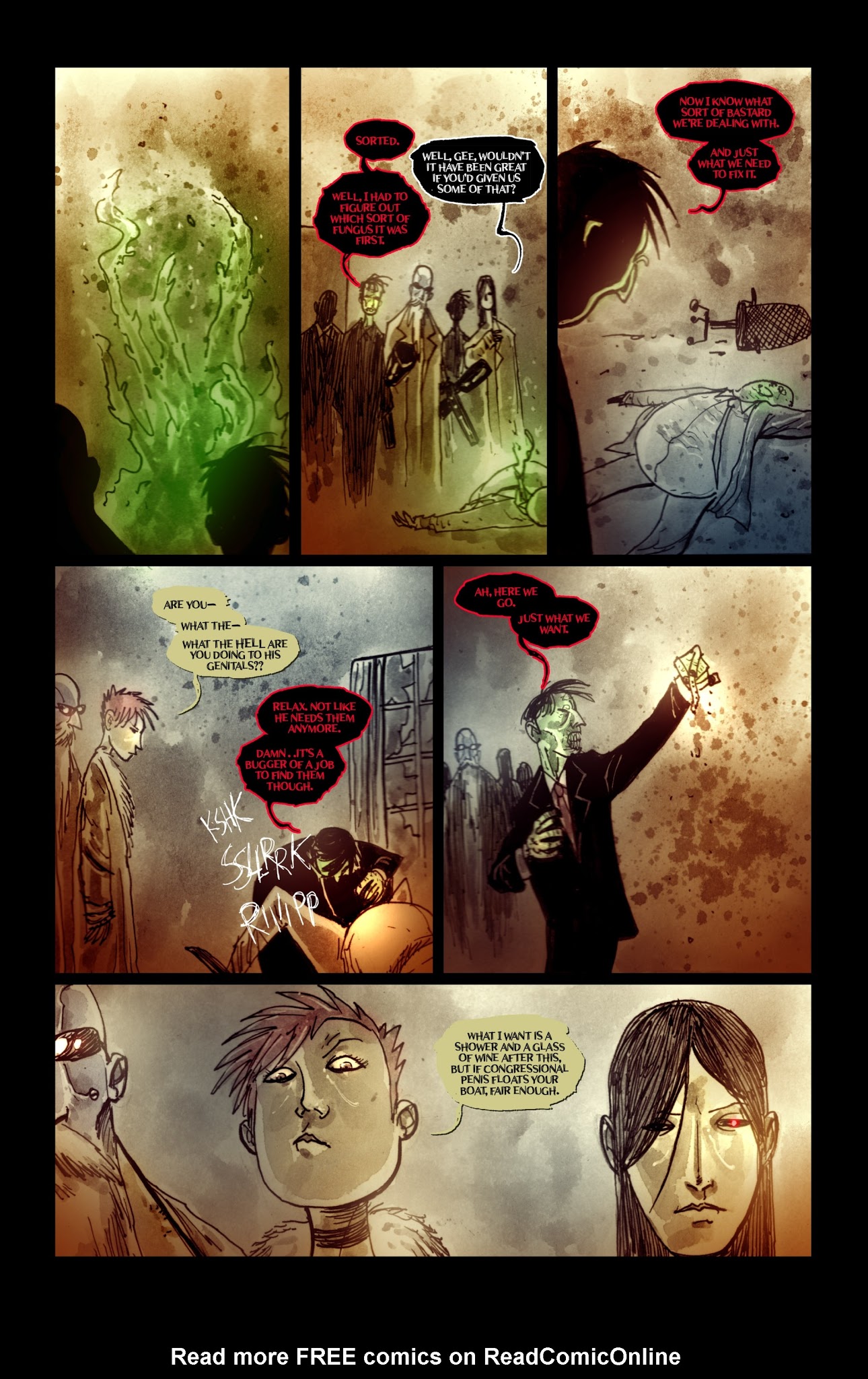 Read online Wormwood Gentleman Corpse: Mr. Wormwood Goes To Washington comic -  Issue #2 - 24