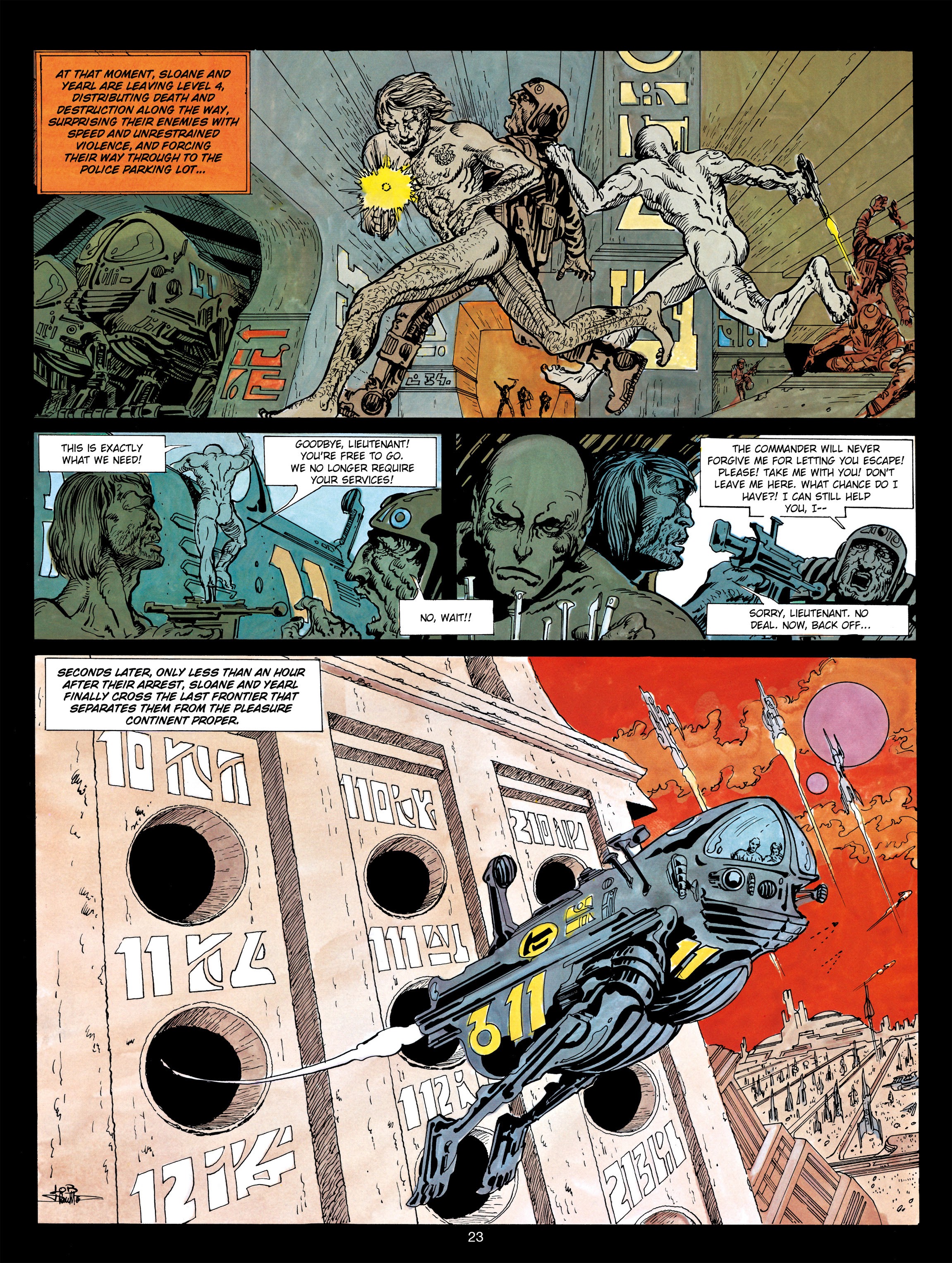 Read online Lone Sloane: Delirius comic -  Issue # Full - 21