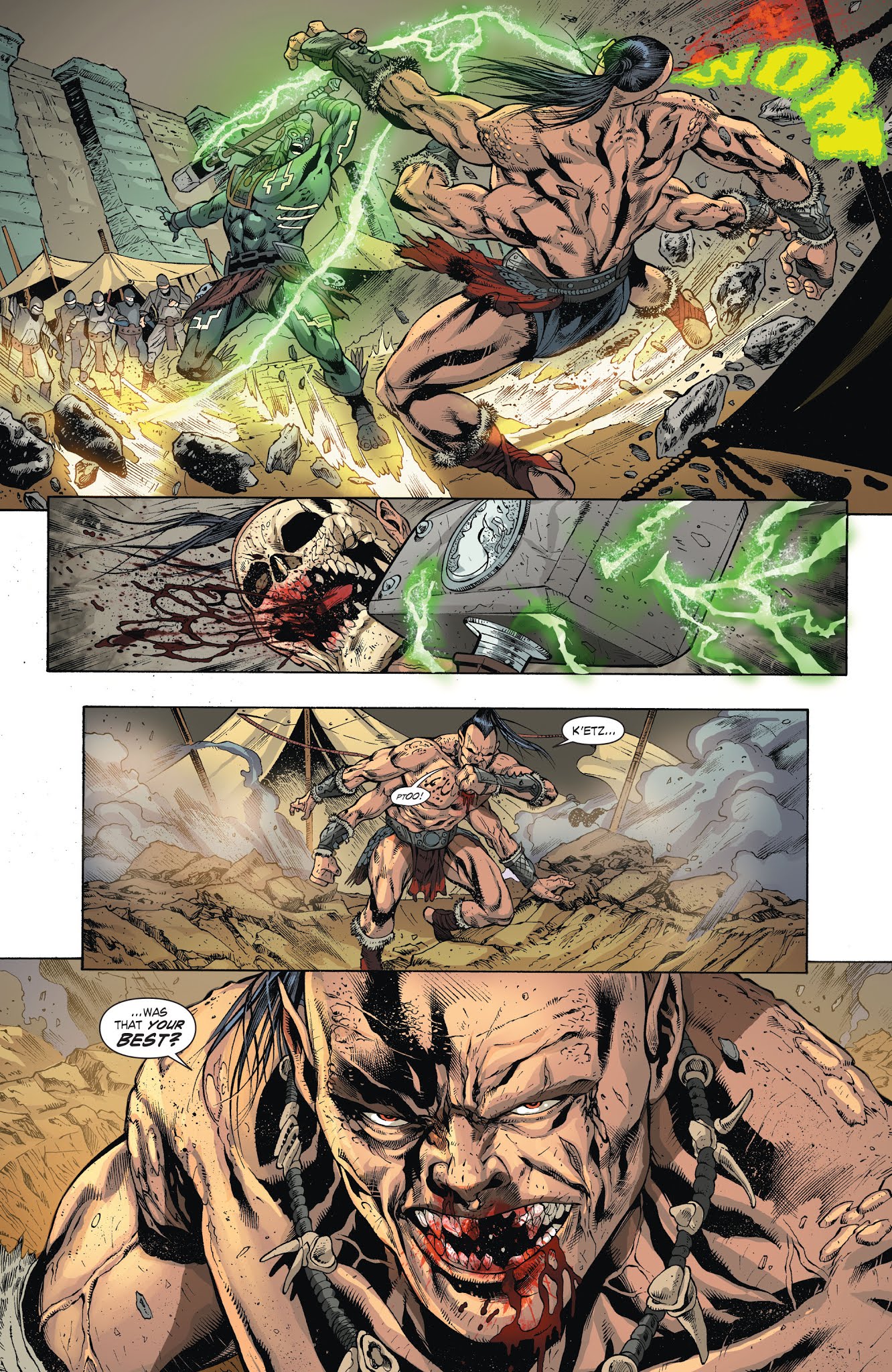 Read online Mortal Kombat X [I] comic -  Issue # _TPB 1 - 75