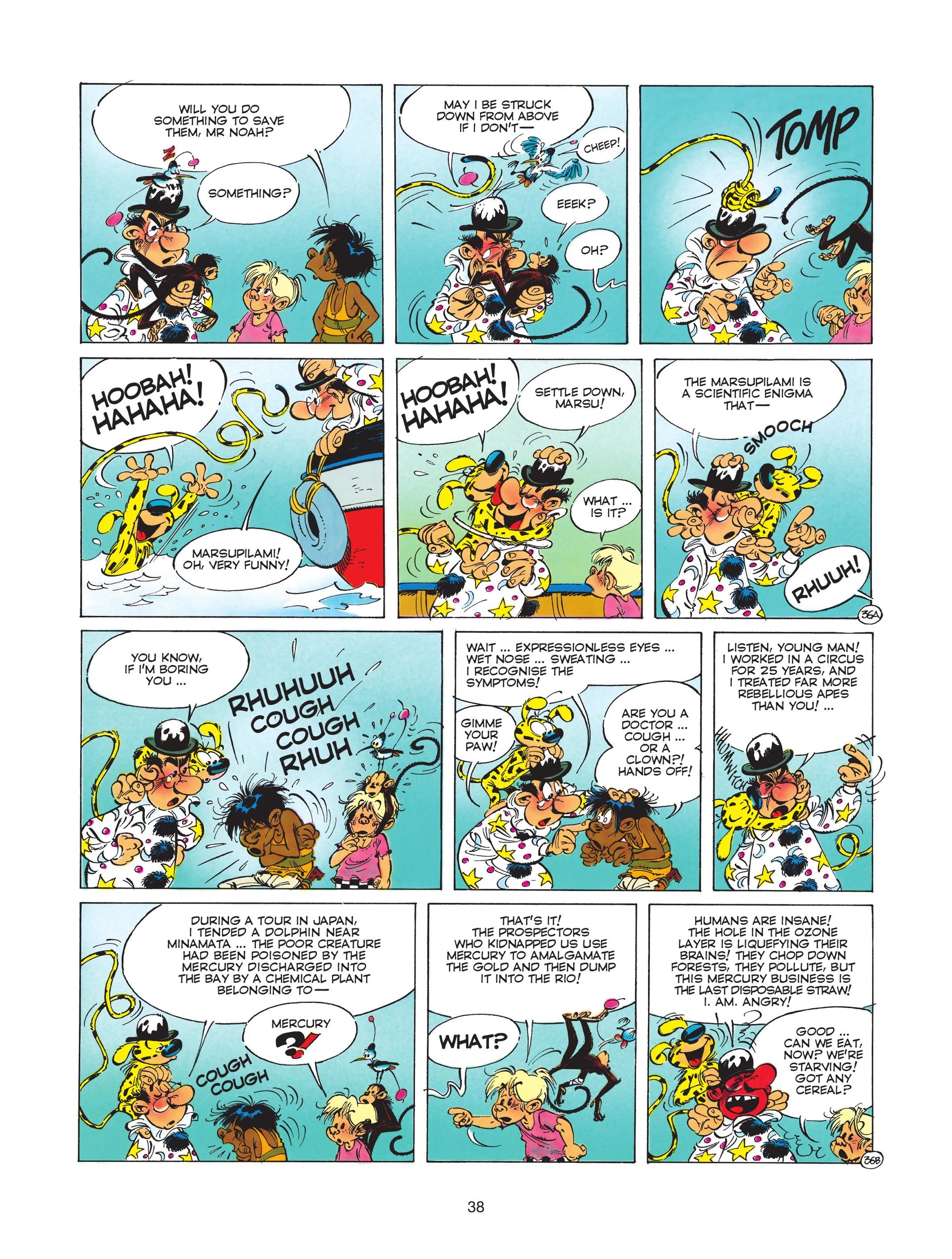 Read online Marsupilami comic -  Issue #7 - 40