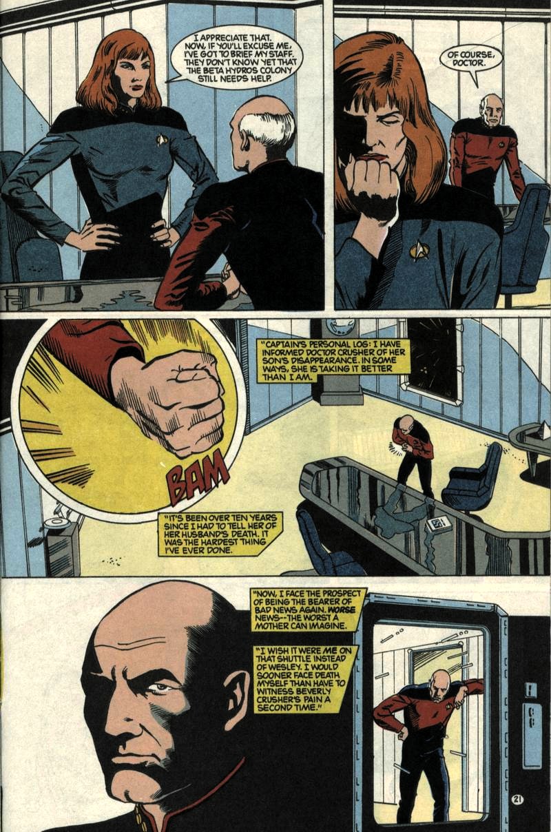 Read online Star Trek: The Next Generation (1989) comic -  Issue #20 - 22
