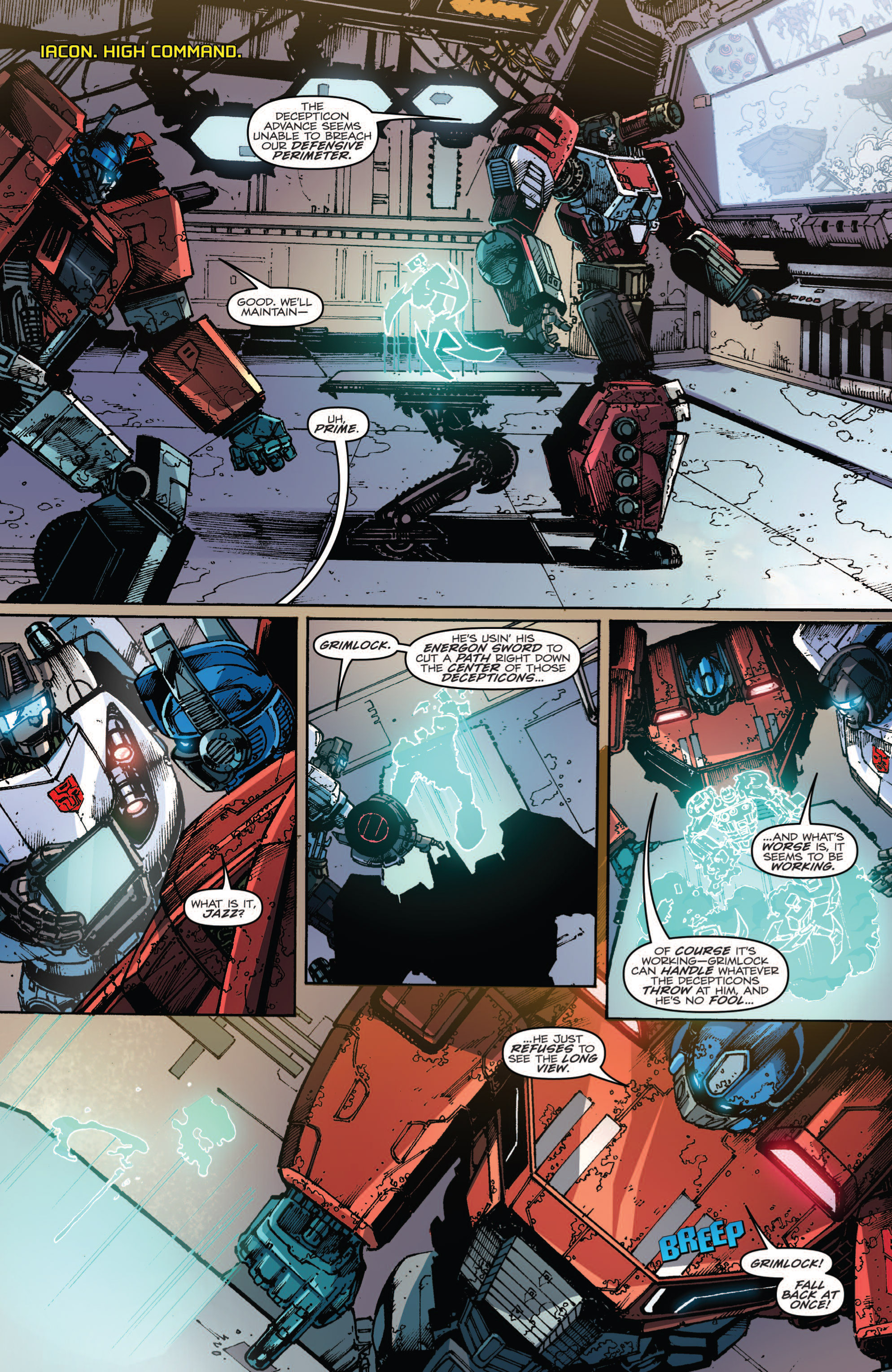 Read online The Transformers: Fall of Cybertron comic -  Issue #1 - 6
