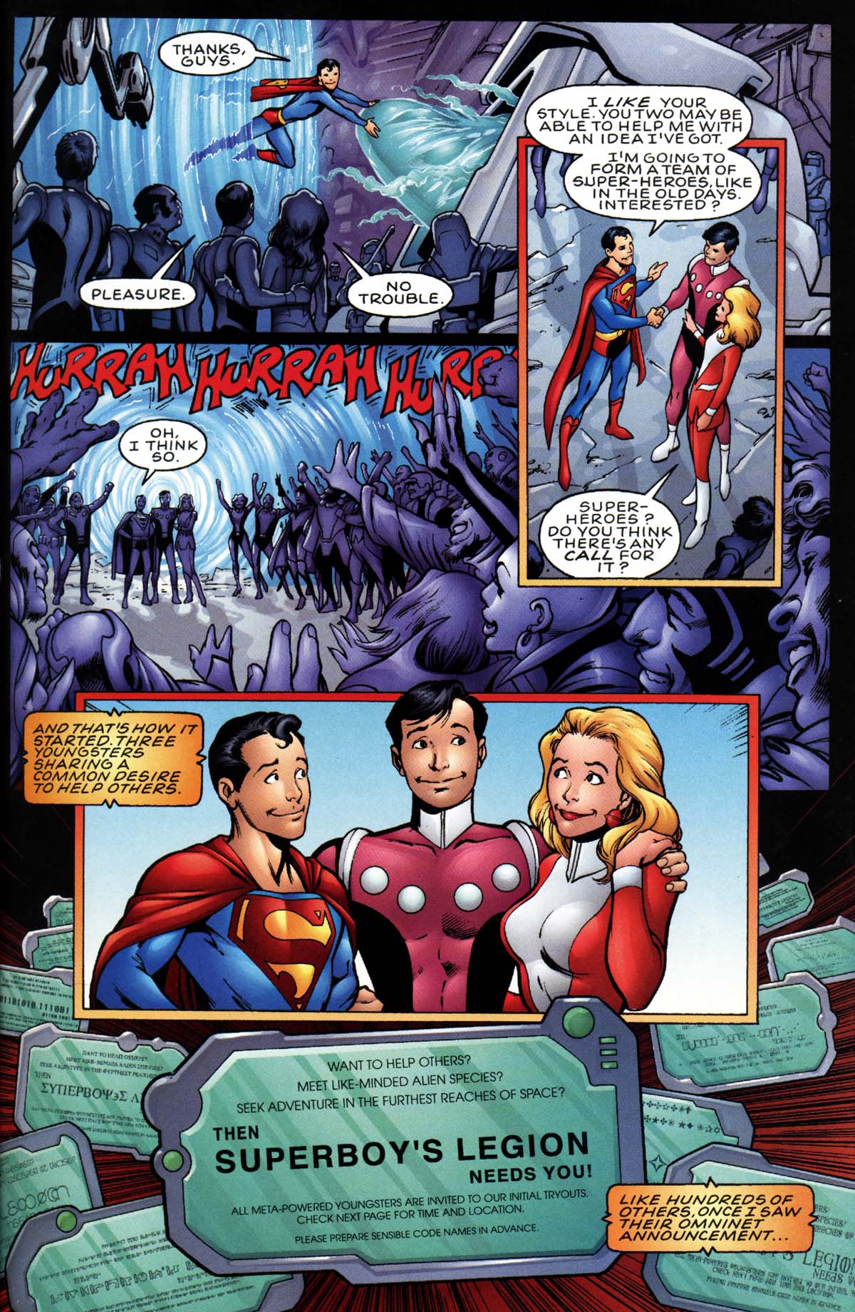 Read online Superboy's Legion comic -  Issue #1 - 15