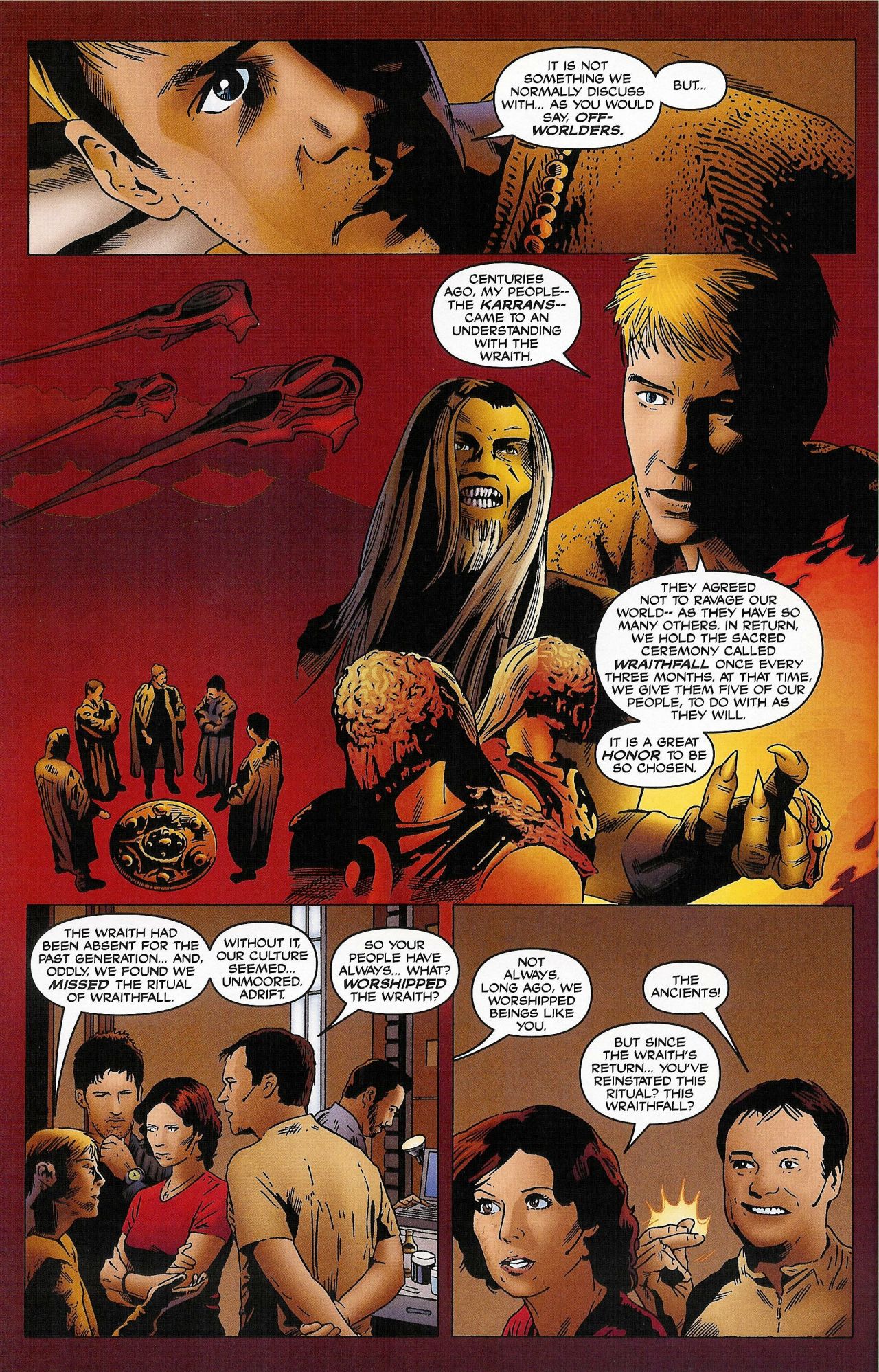 Read online Stargate Atlantis: Wraithfall comic -  Issue #1 - 13