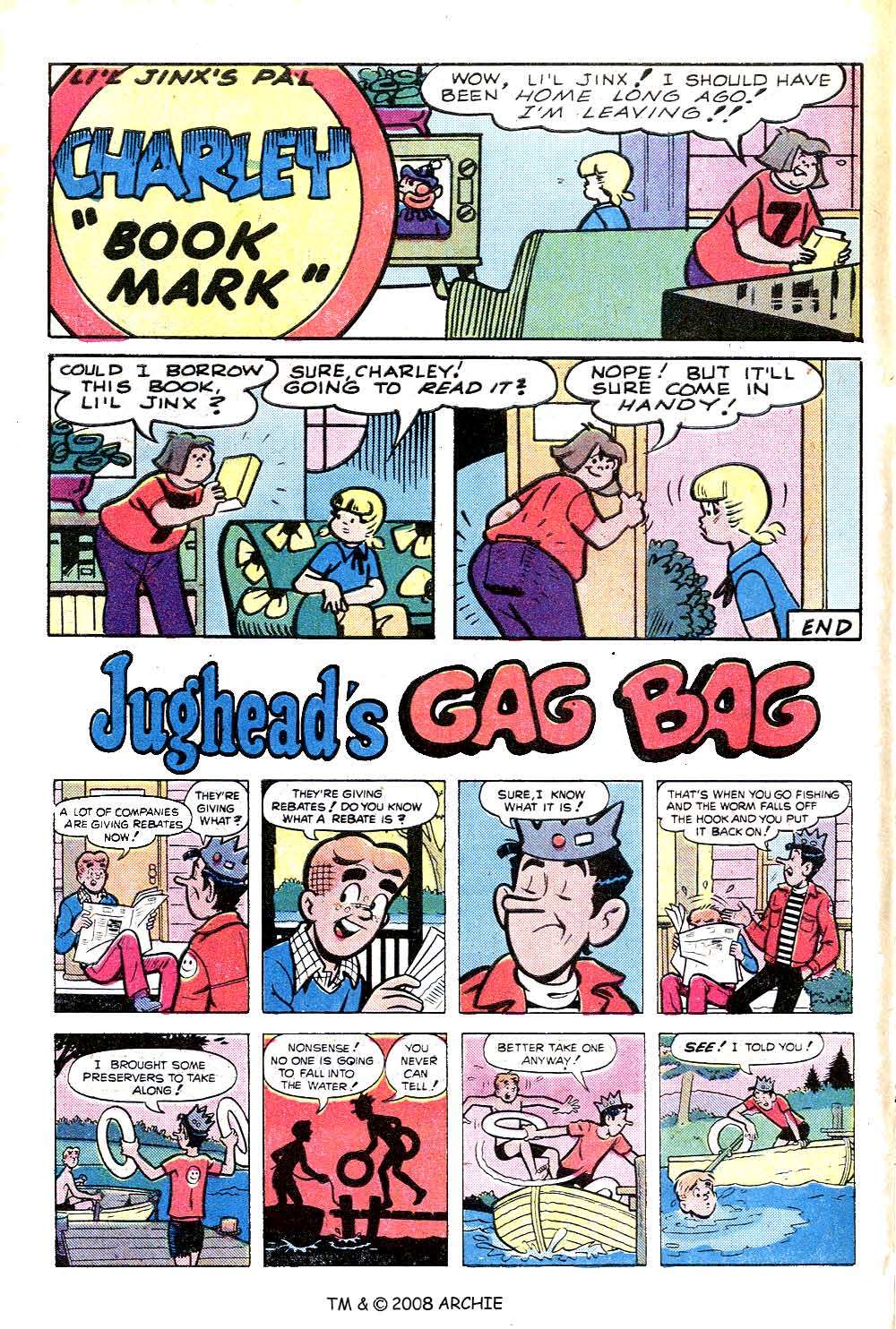 Read online Jughead (1965) comic -  Issue #291 - 10
