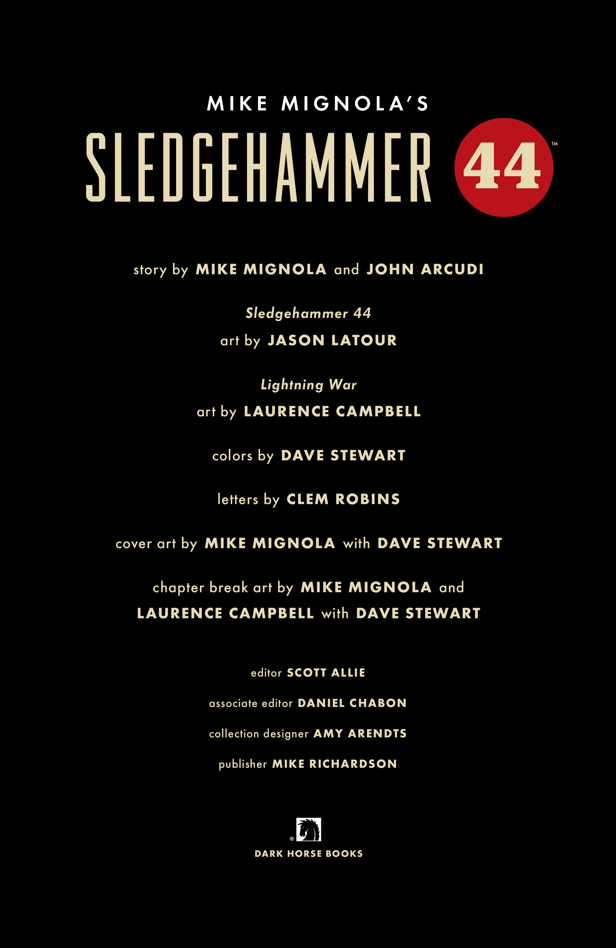 Read online Sledgehammer 44 comic -  Issue # _TPB - 5