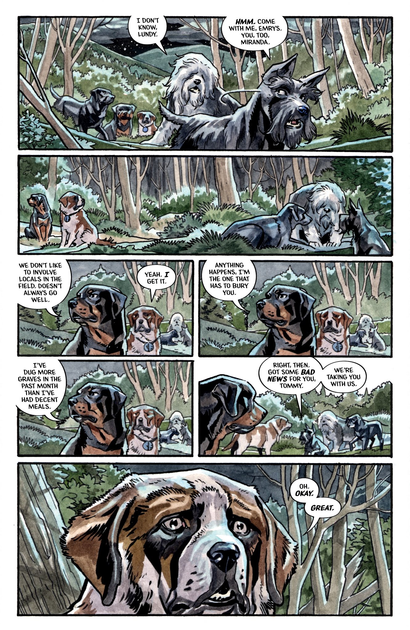Read online Beasts of Burden: Wise Dogs and Eldritch Men comic -  Issue #3 - 6