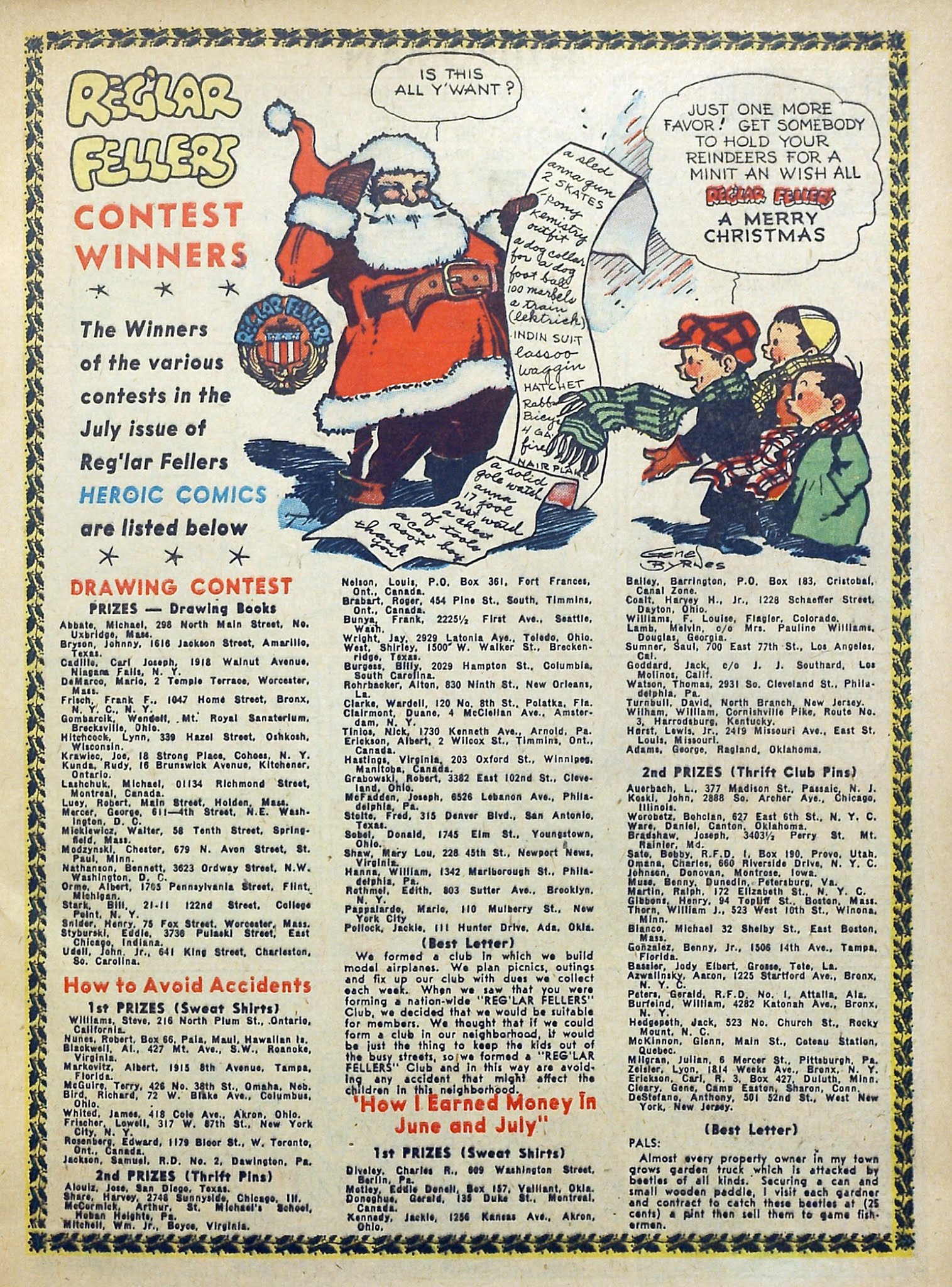 Read online Reg'lar Fellers Heroic Comics comic -  Issue #4 - 9