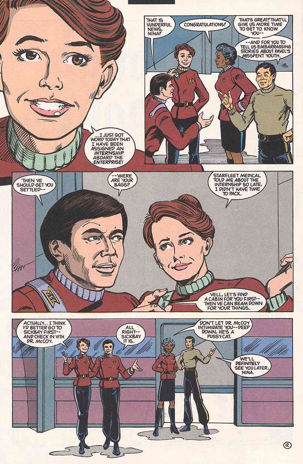 Read online Star Trek (1989) comic -  Issue #25 - 12