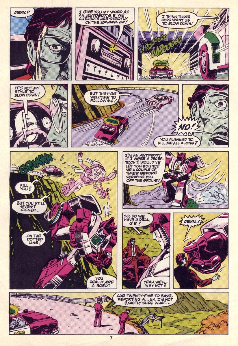 Read online The Transformers (UK) comic -  Issue #34 - 6