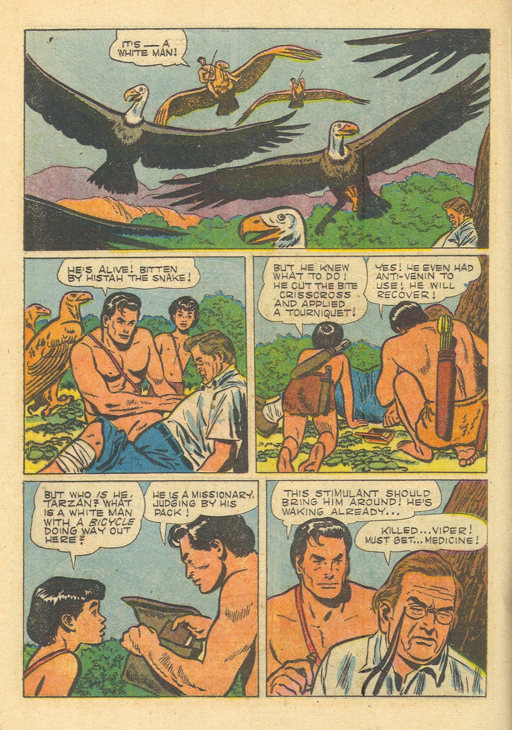Read online Tarzan (1948) comic -  Issue #65 - 20