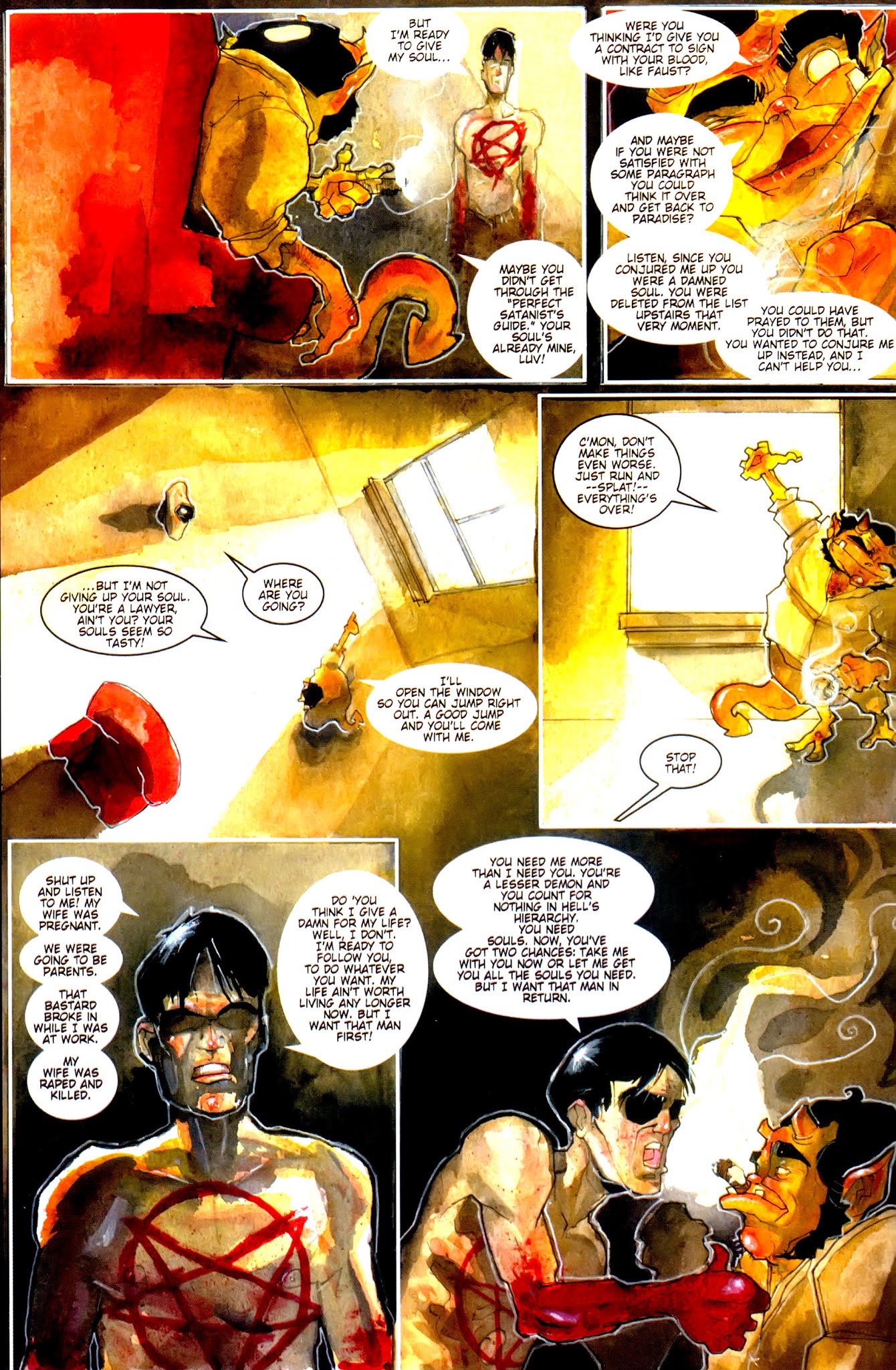 Read online Warrior Nun Areala: No Justice For Innocents comic -  Issue # Full - 8