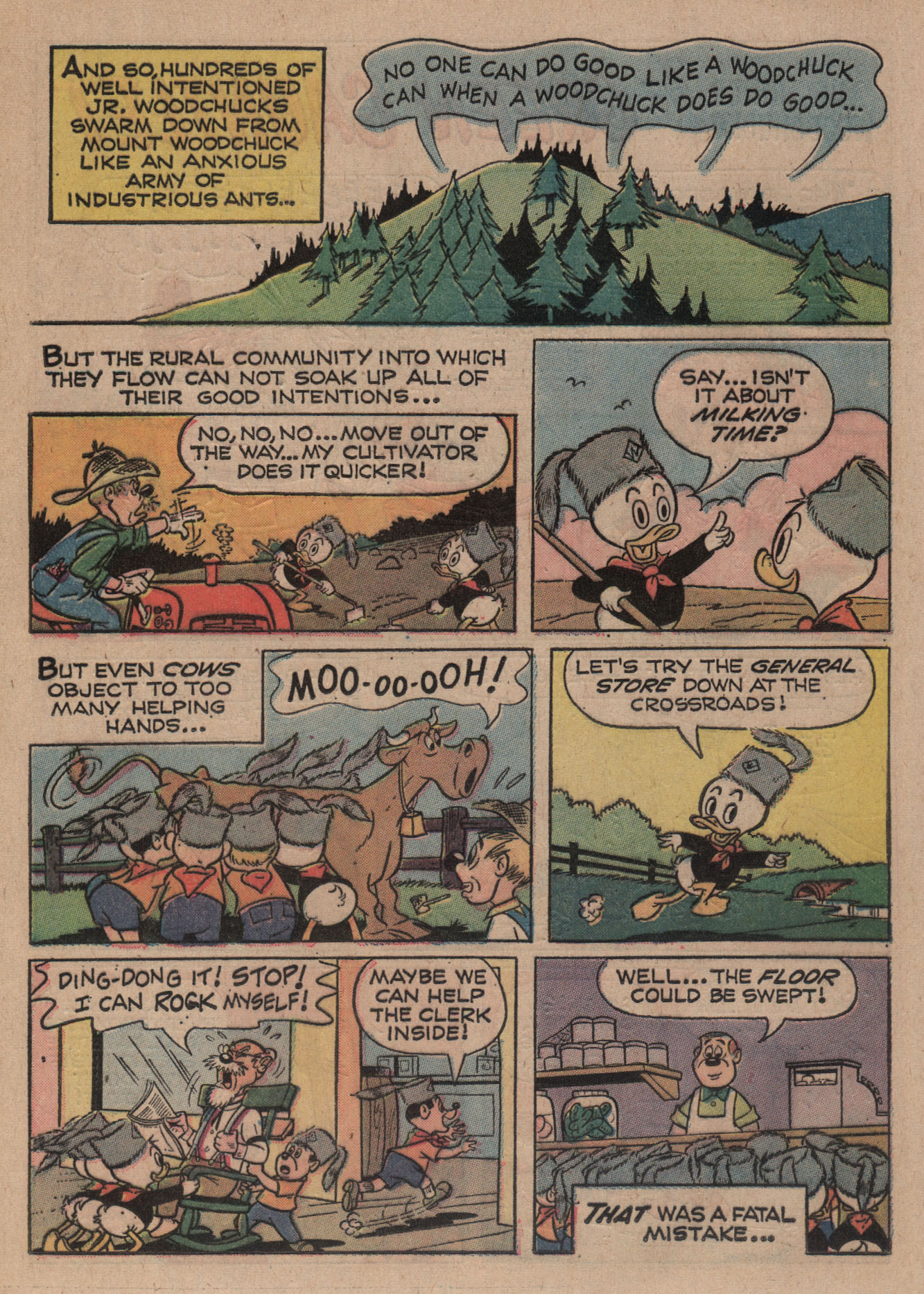 Read online Huey, Dewey, and Louie Junior Woodchucks comic -  Issue #3 - 12