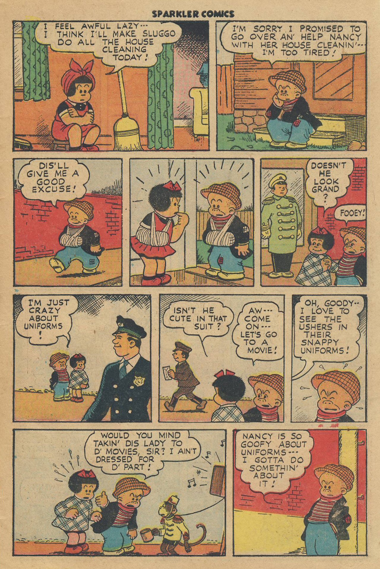 Read online Sparkler Comics comic -  Issue #40 - 5