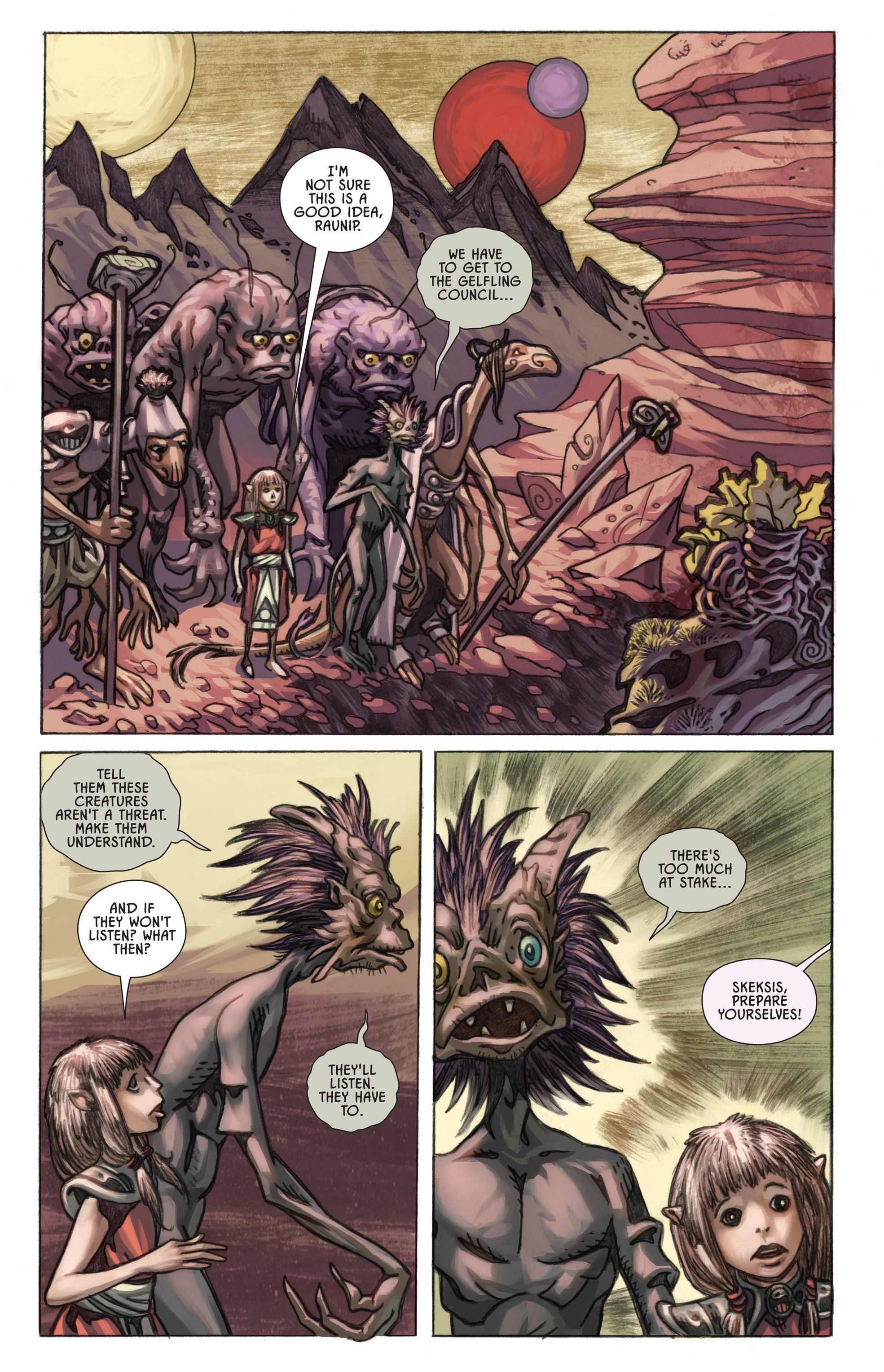 Read online The Dark Crystal: Creation Myths comic -  Issue # TPB 3 - 71