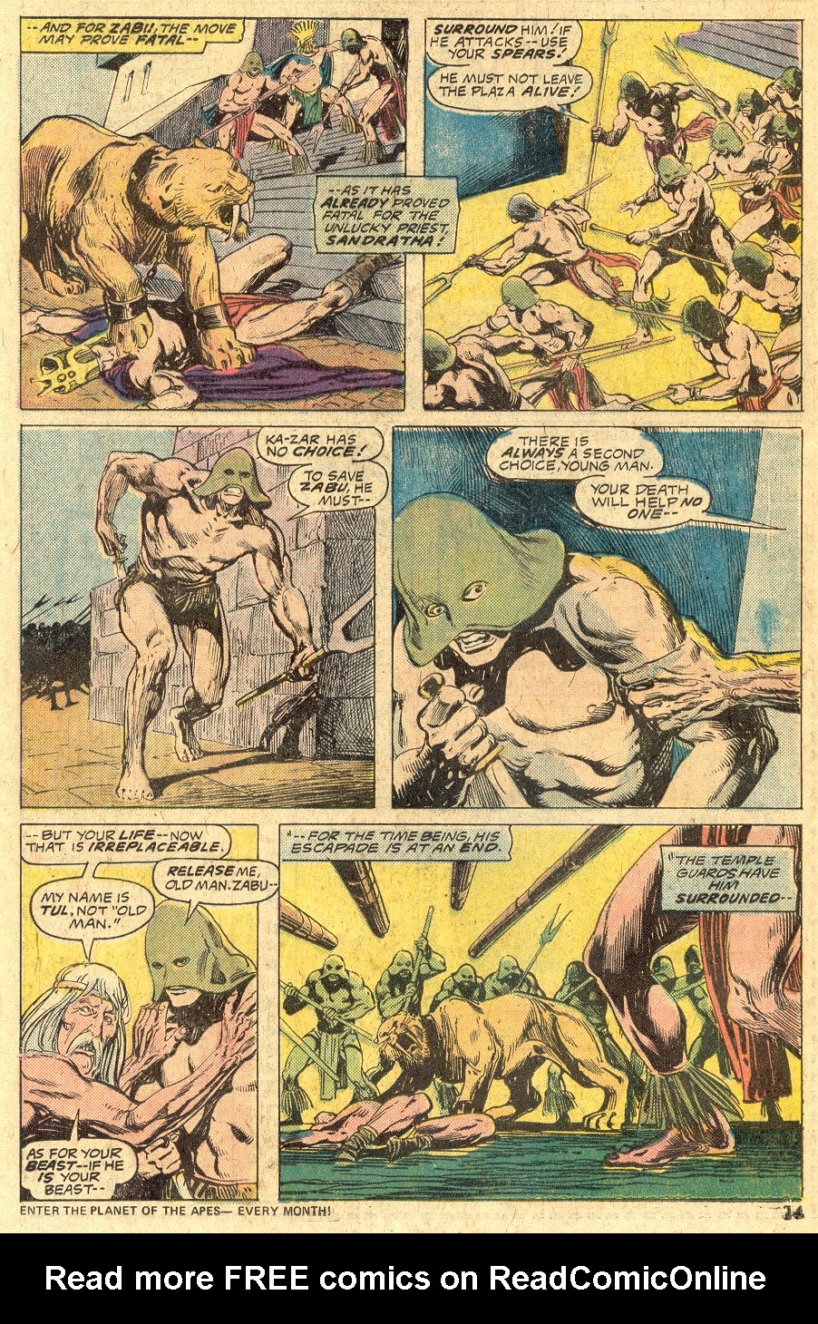 Read online Ka-Zar comic -  Issue #8 - 9