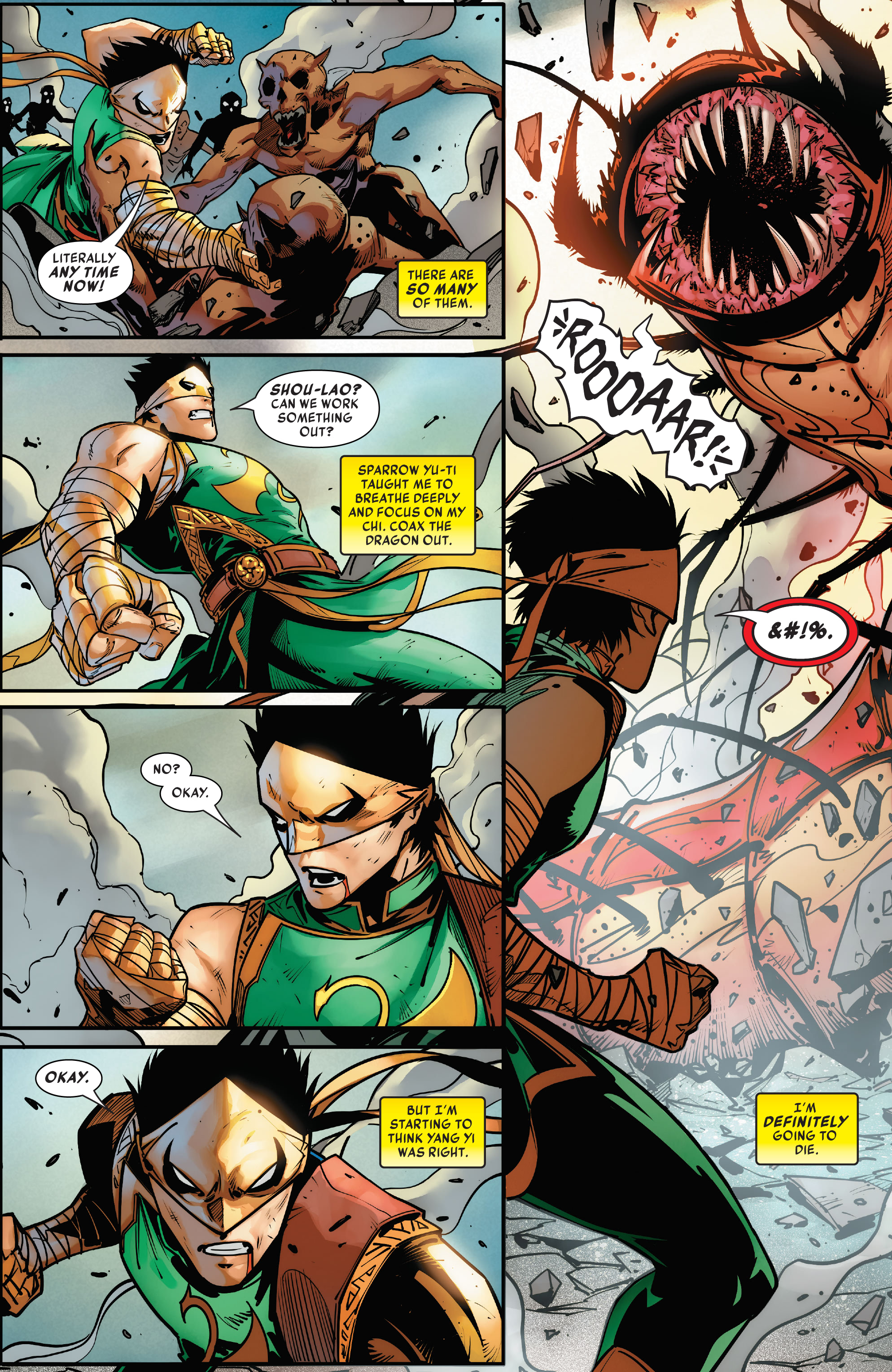 Read online Iron Fist (2022) comic -  Issue #4 - 19