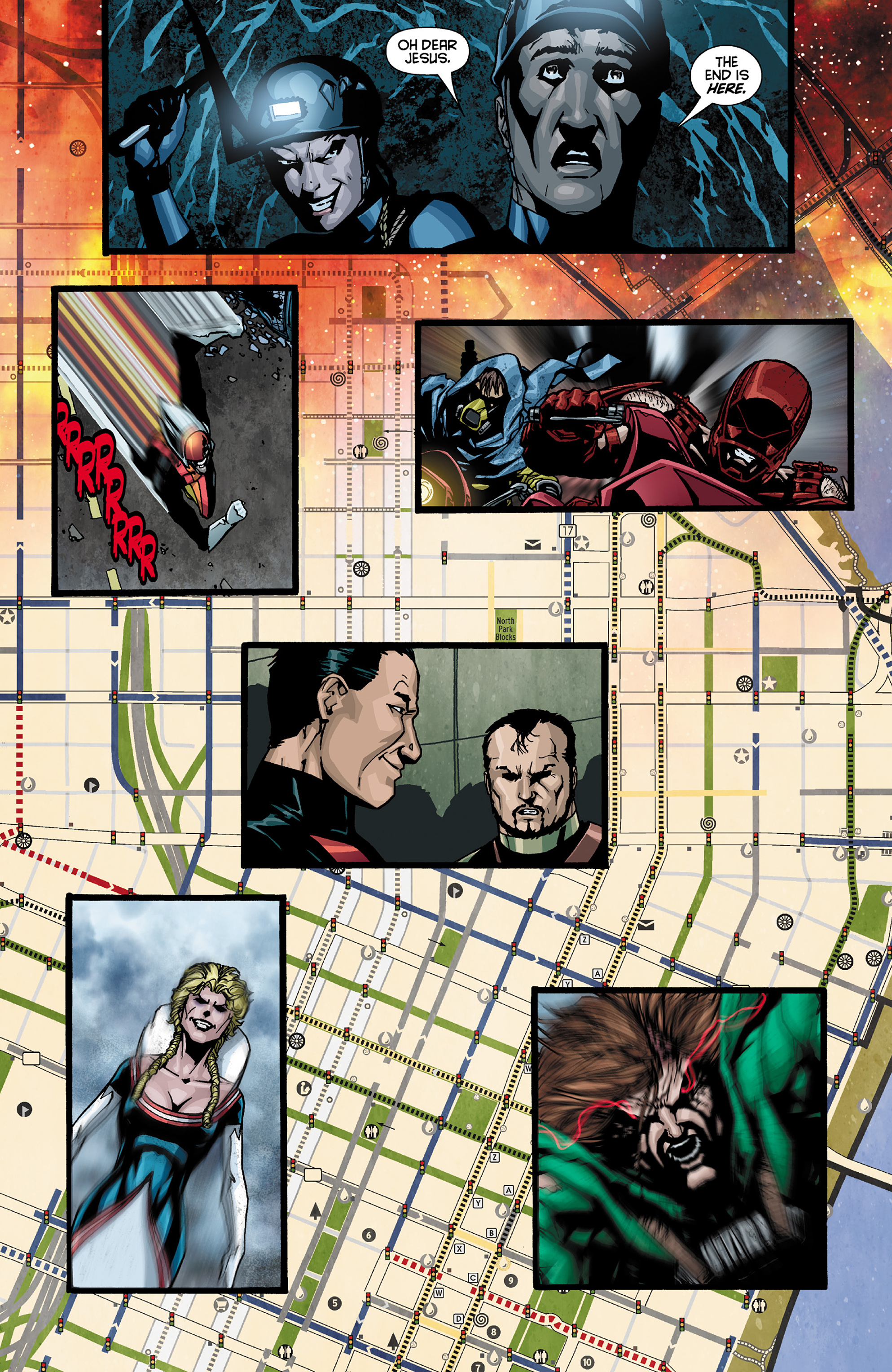 Read online Leaving Megalopolis: Surviving Megalopolis comic -  Issue #5 - 17