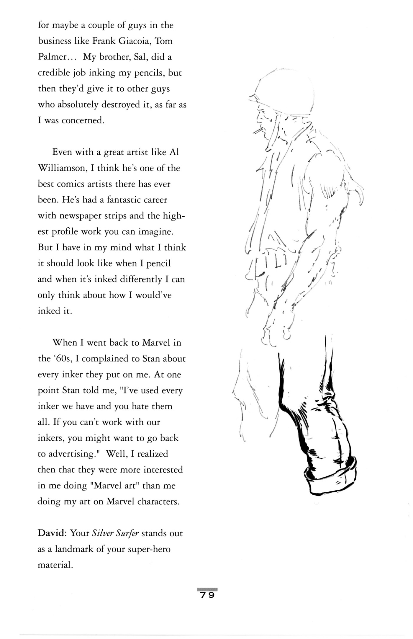 Read online John Buscema Sketchbook comic -  Issue # TPB - 80