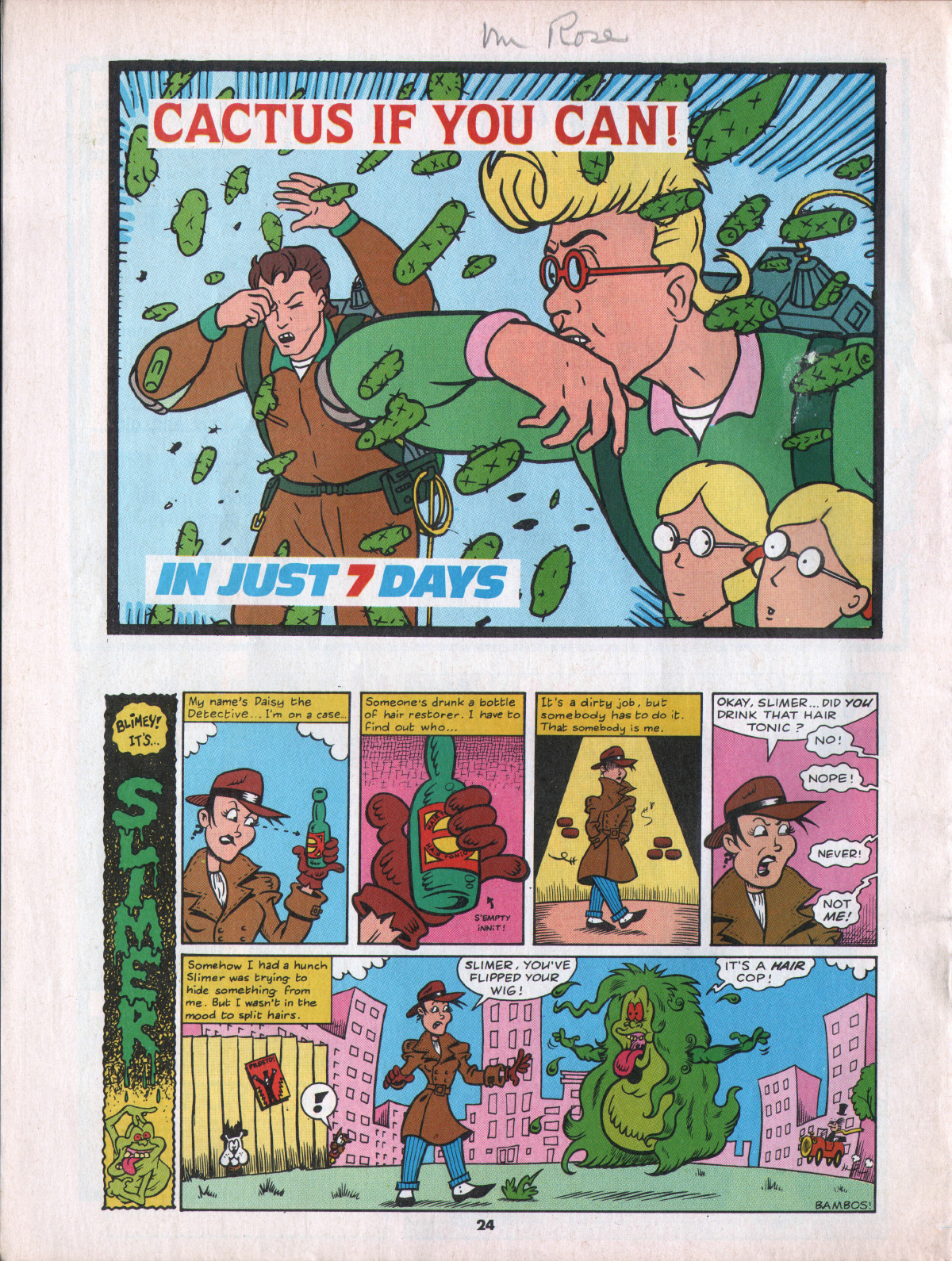 Read online The Real Ghostbusters comic -  Issue #96 - 24