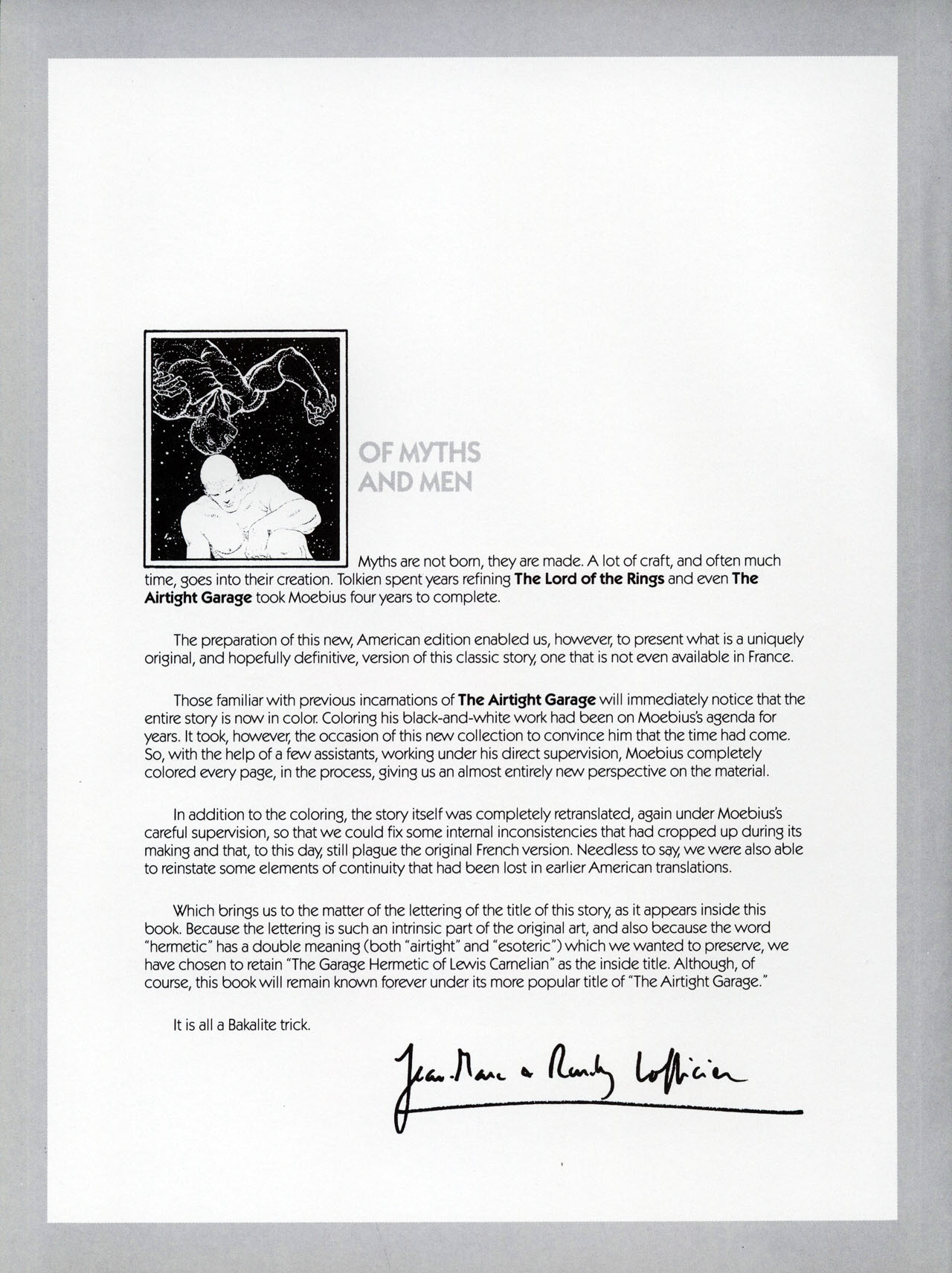 Read online Epic Graphic Novel: Moebius comic -  Issue # TPB 3 - 6