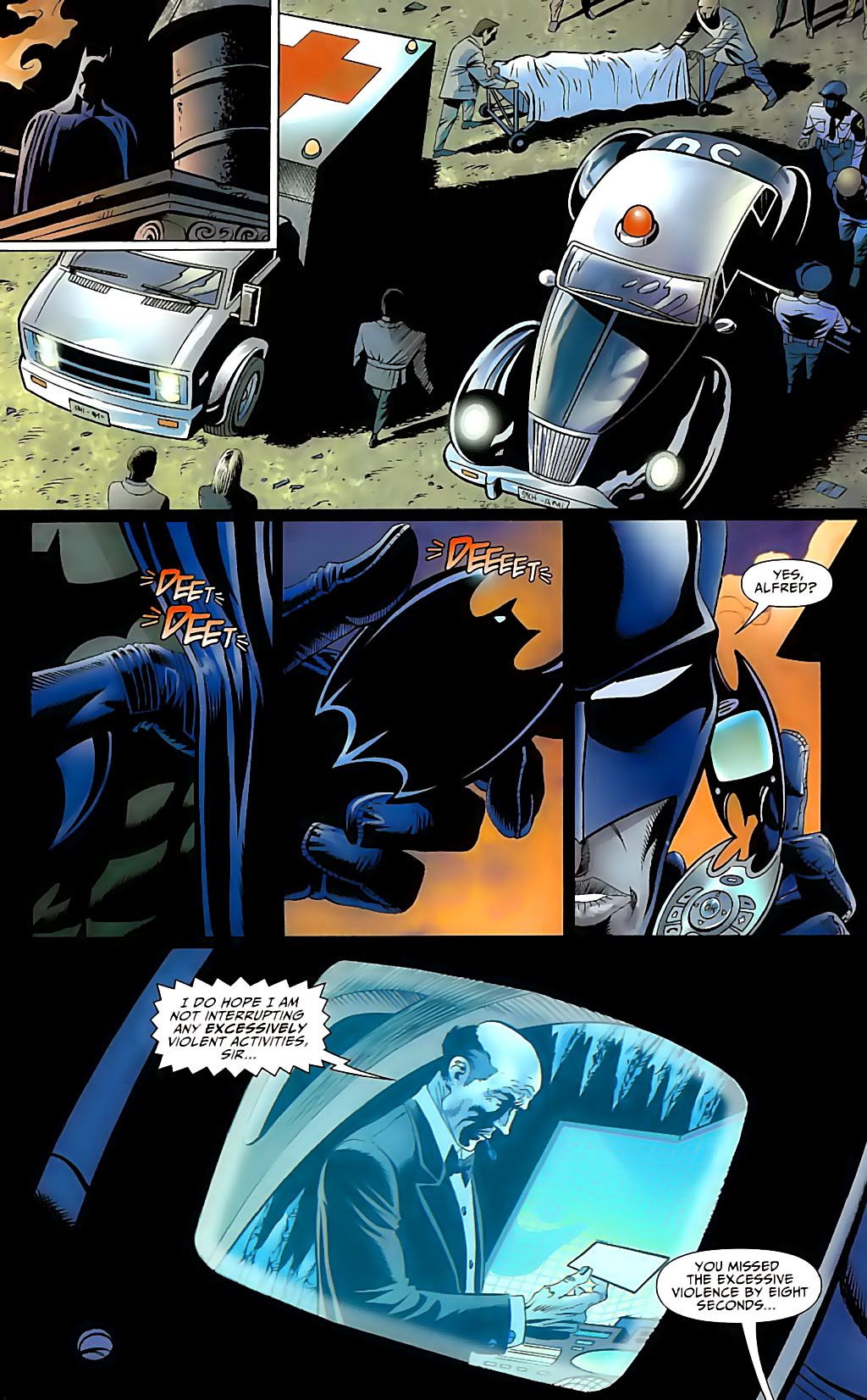 Read online Year One: Batman/Ra's al Ghul comic -  Issue #1 - 8