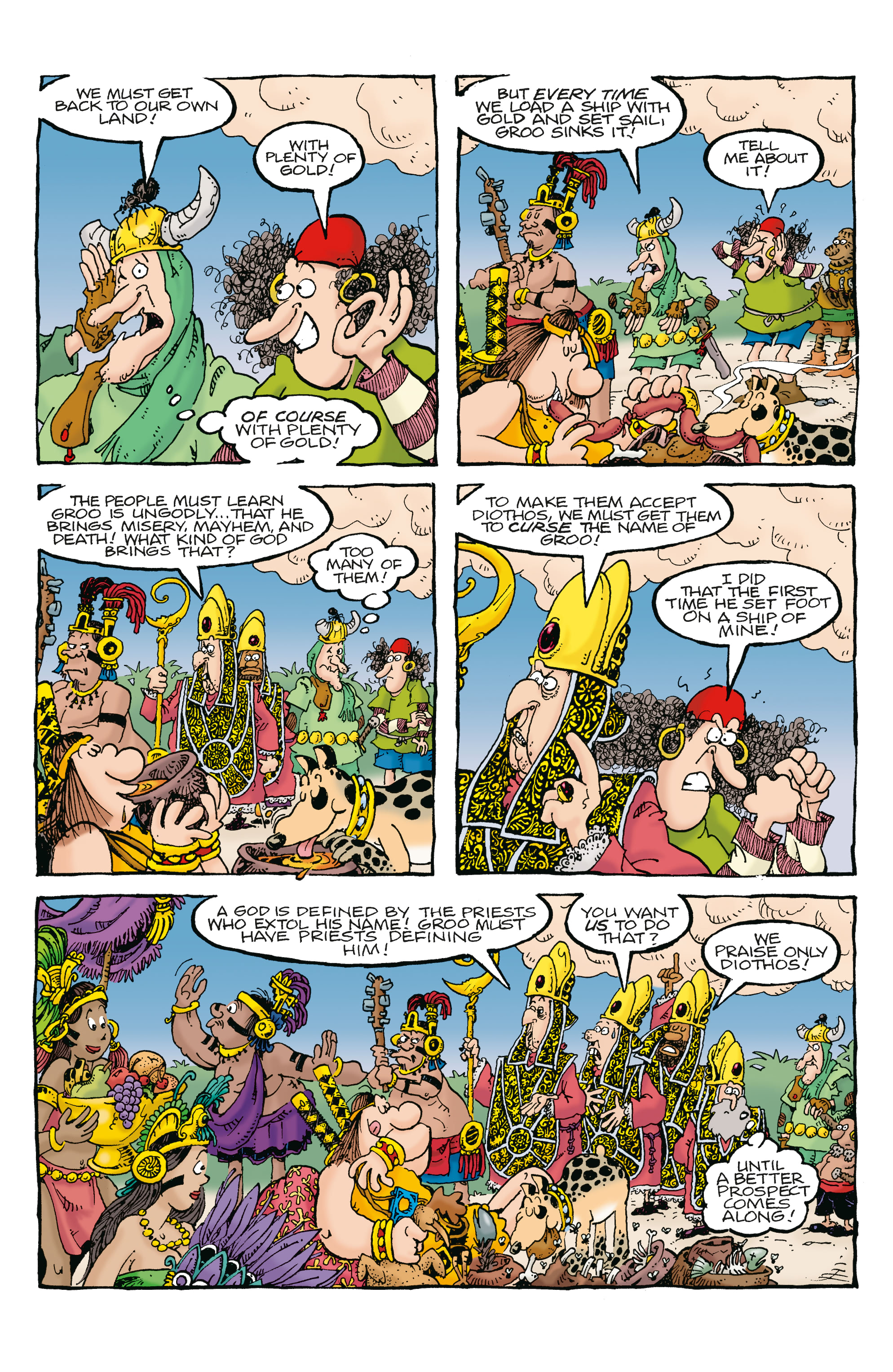 Read online Groo: Gods Against Groo comic -  Issue #3 - 4