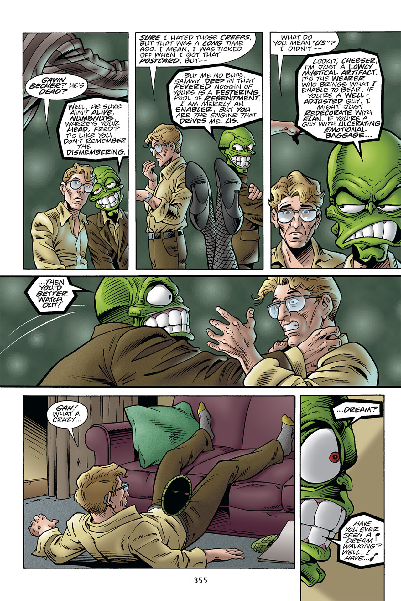 Read online The Mask Omnibus comic -  Issue # _TPB 2 - 353