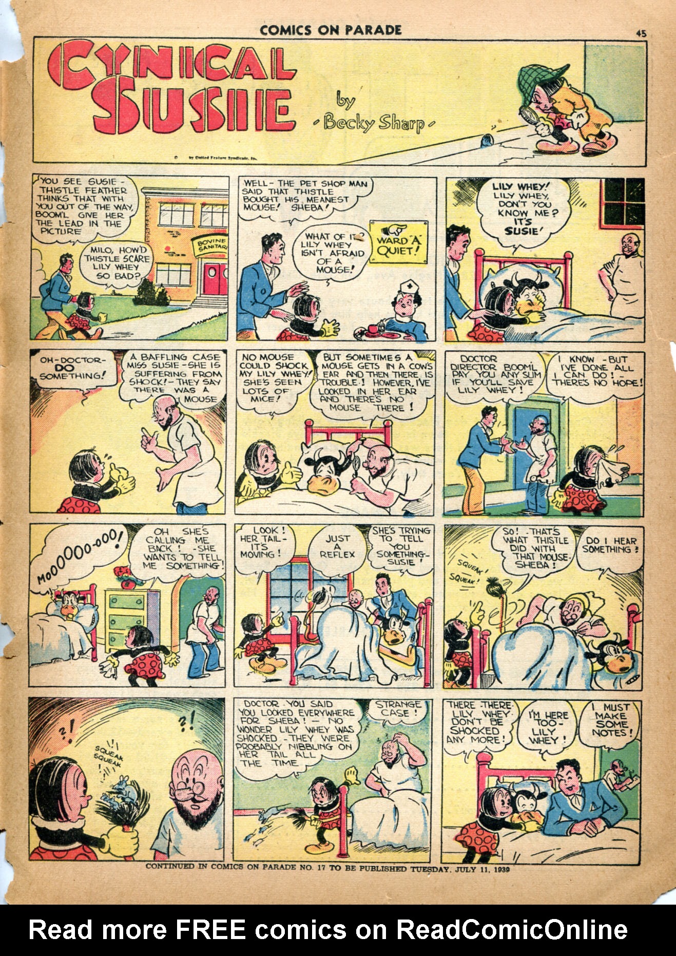 Read online Comics on Parade comic -  Issue #16 - 35