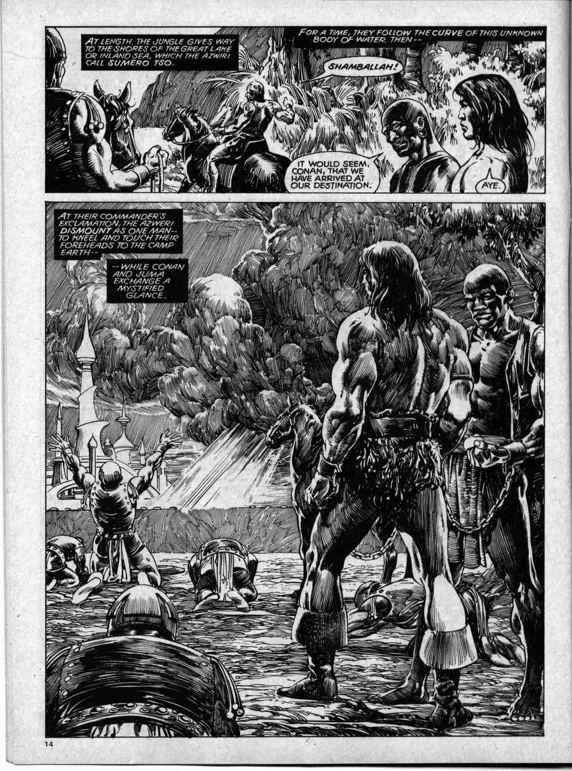 Read online The Savage Sword Of Conan comic -  Issue #59 - 14