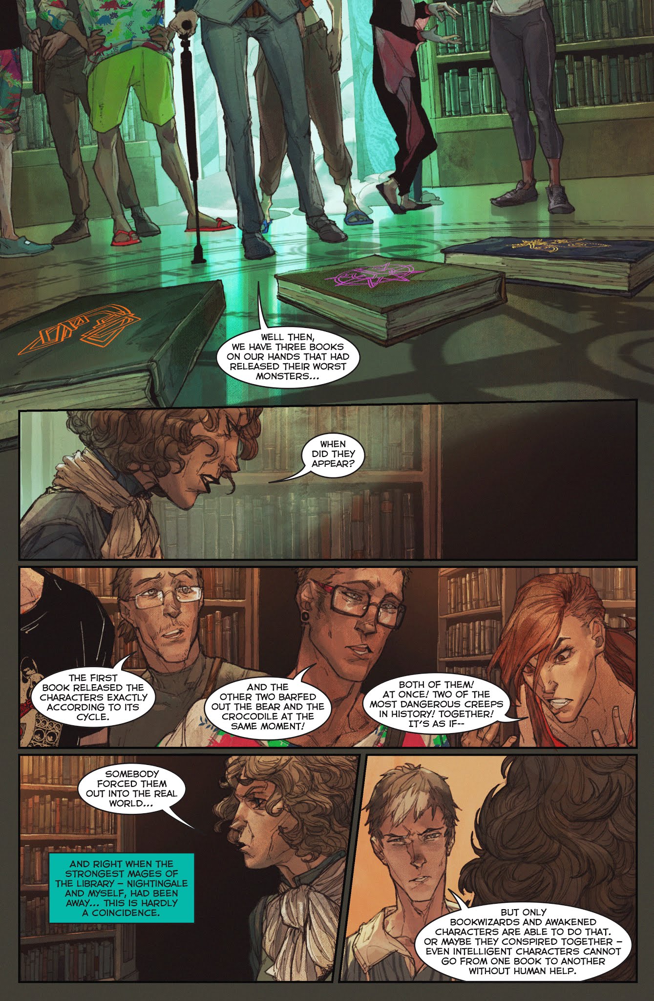 Read online Exlibrium comic -  Issue #13 - 3