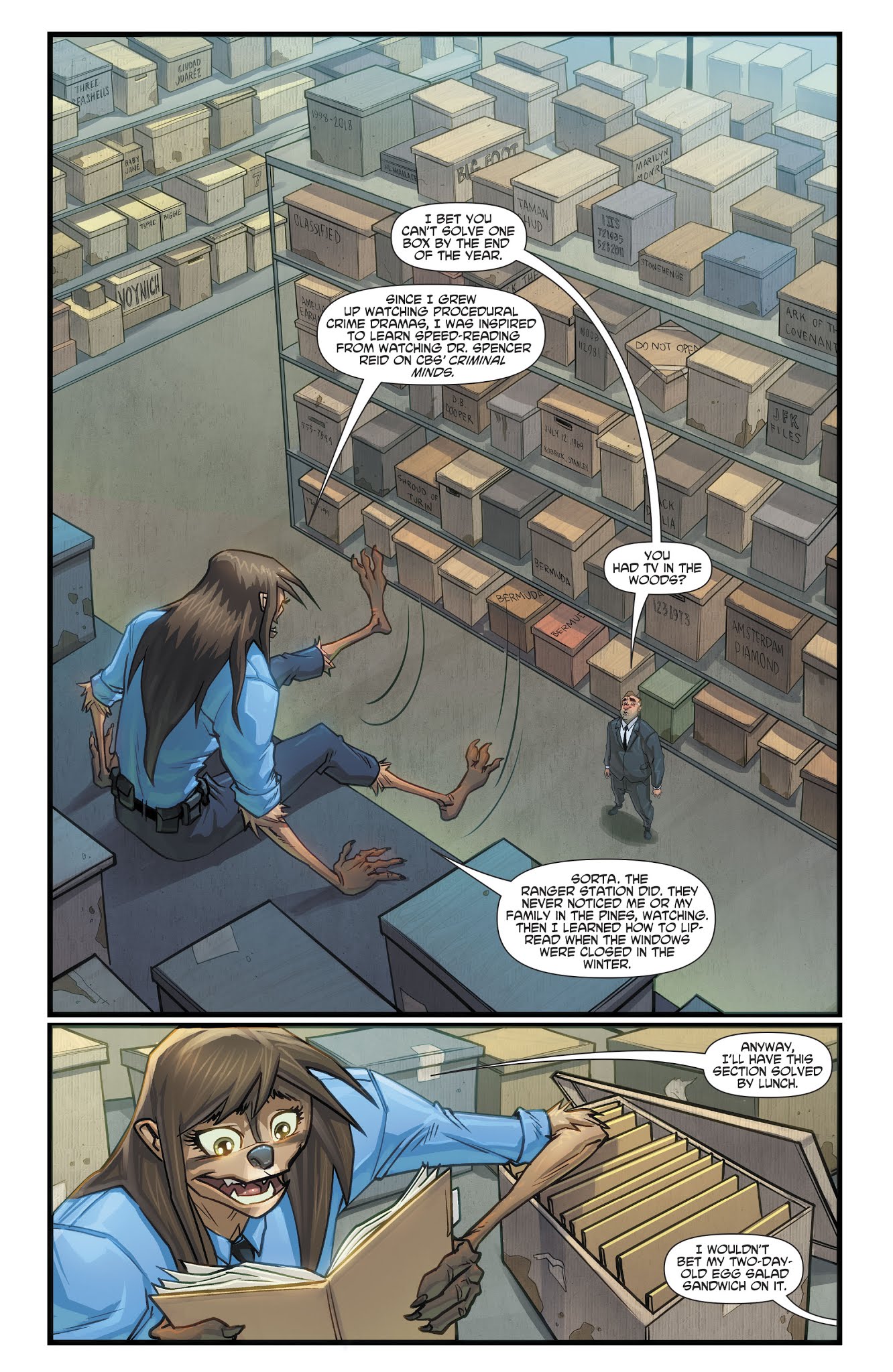 Read online Sasquatch Detective Special comic -  Issue # Full - 40