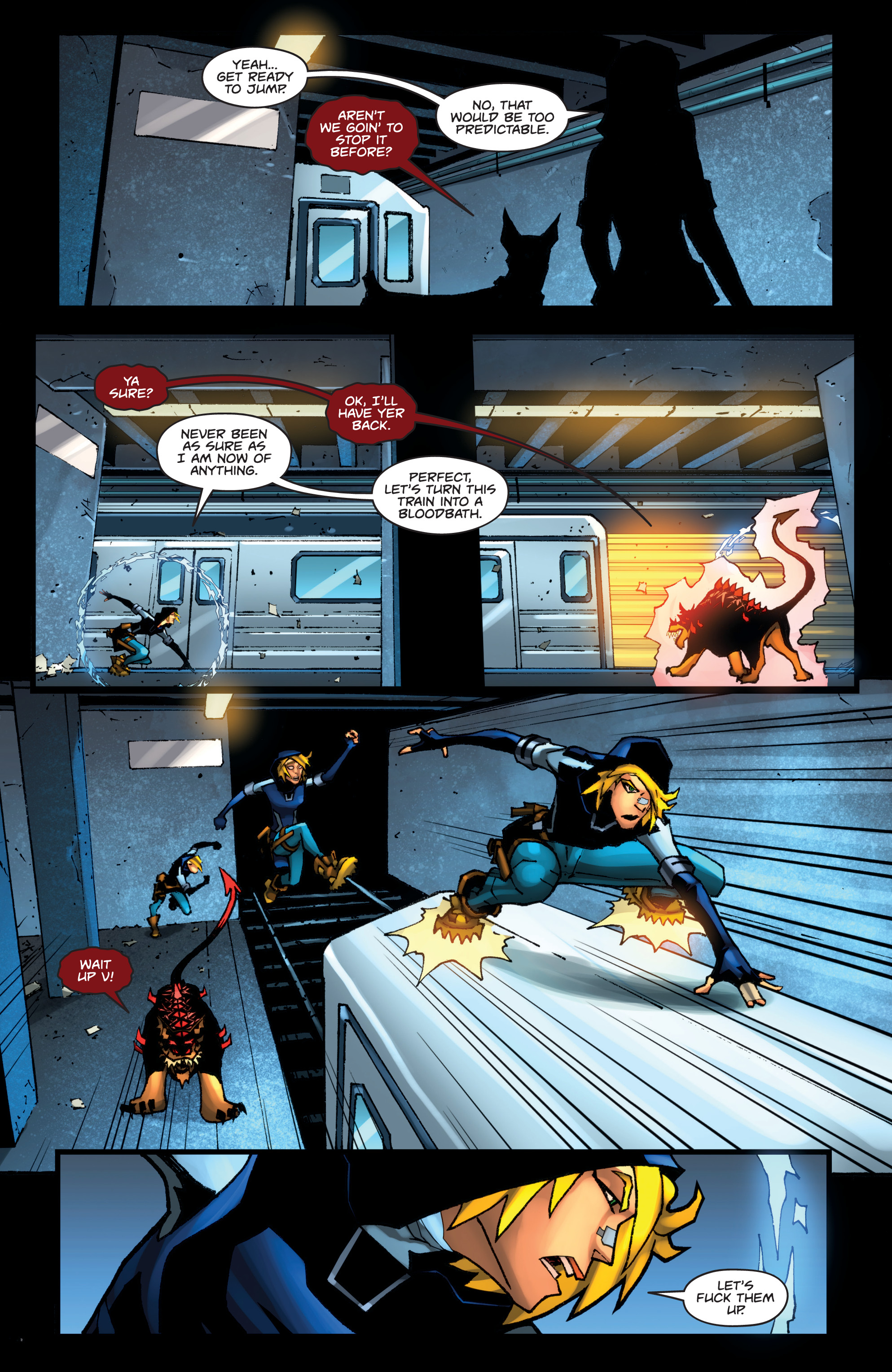 Read online Obey Me comic -  Issue #5 - 6