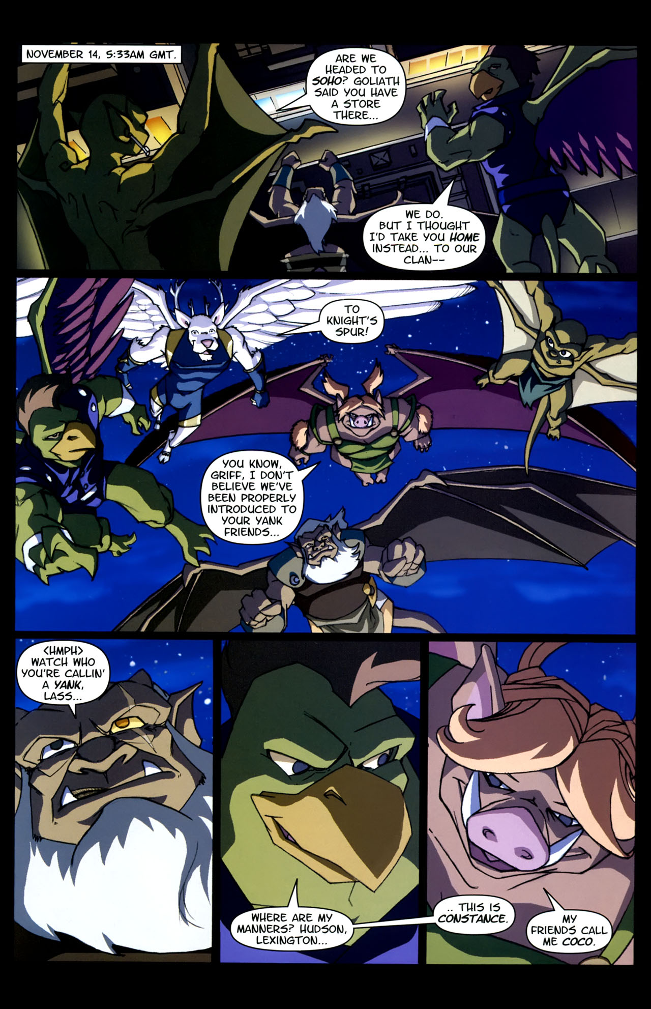 Read online Gargoyles (2006) comic -  Issue #8 - 12